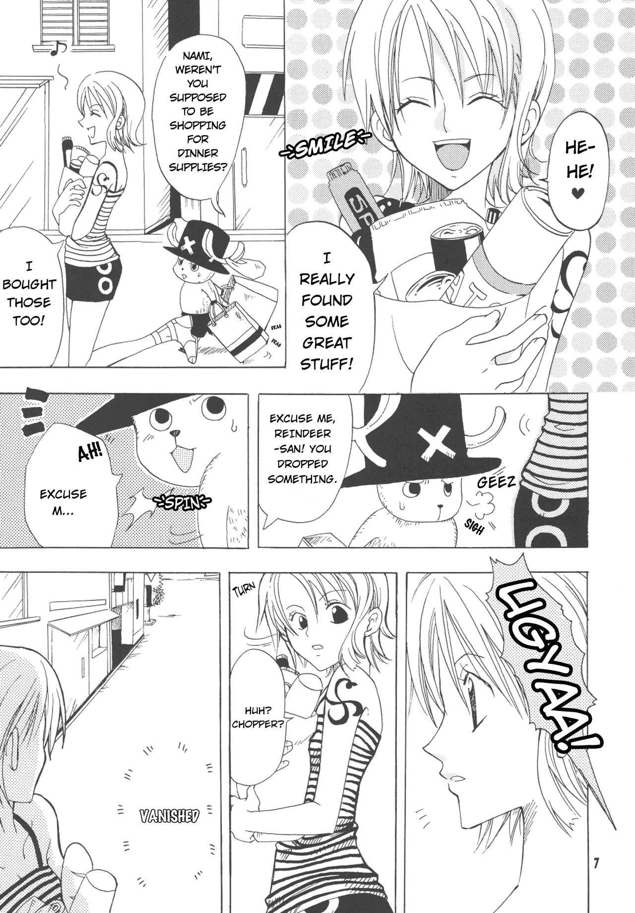 [Kurione-sha (YU-RI)] Shiawase PUNCH! 1+2 (Lovely Kaizoku Collection) (One Piece) [English] [EHCOVE] [Digital]