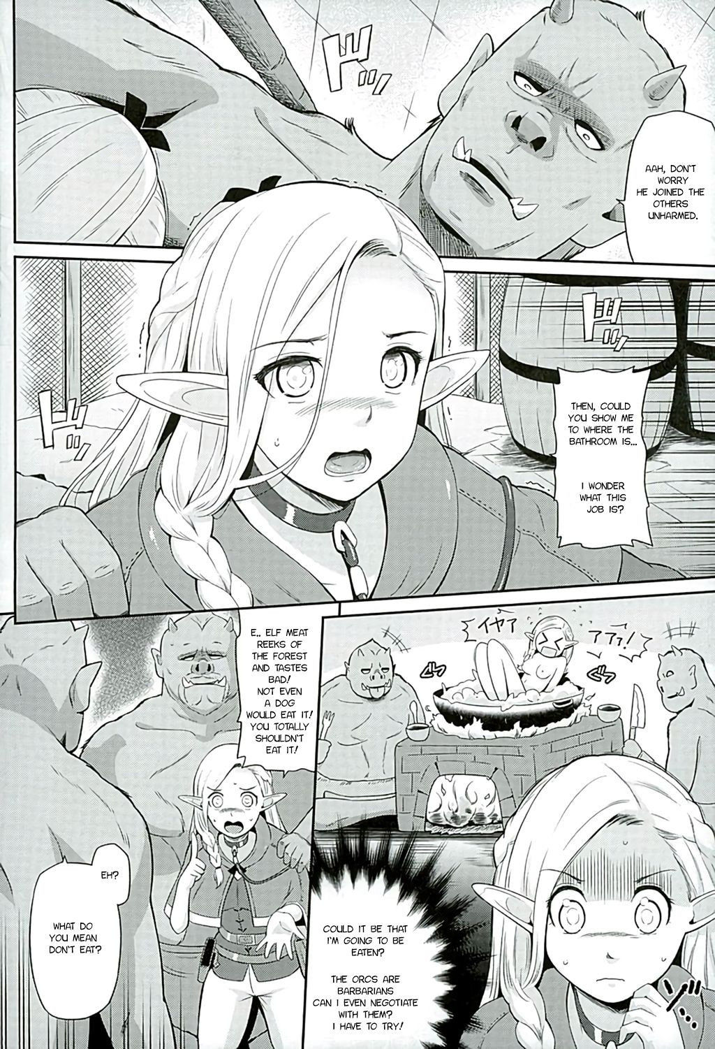 (C89) [Hissatsuwaza (Hissatsukun)] Yada! Yada! Yada! (Dungeon Meshi) [English] [Makyru]