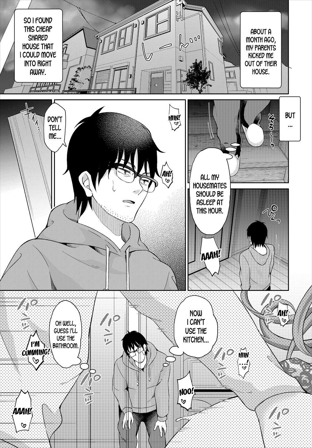 [Ohara Makoto] I, a gloomy person, used a magical item to create my own harem in the shared house! ch.1 [English][desudesu]