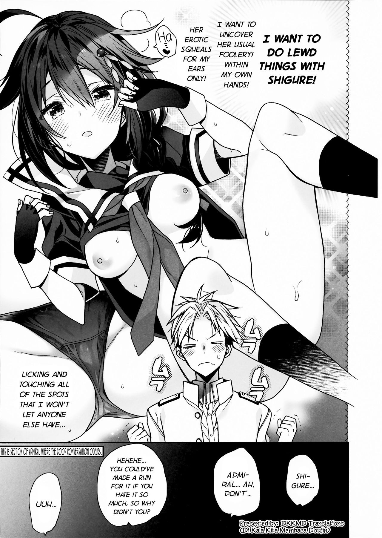 (COMIC1☆15) [ciaociao (Araki Kanao)] Kawaii Koibito (Kantai Collection -KanColle-) [English] [DKKMD Translations]