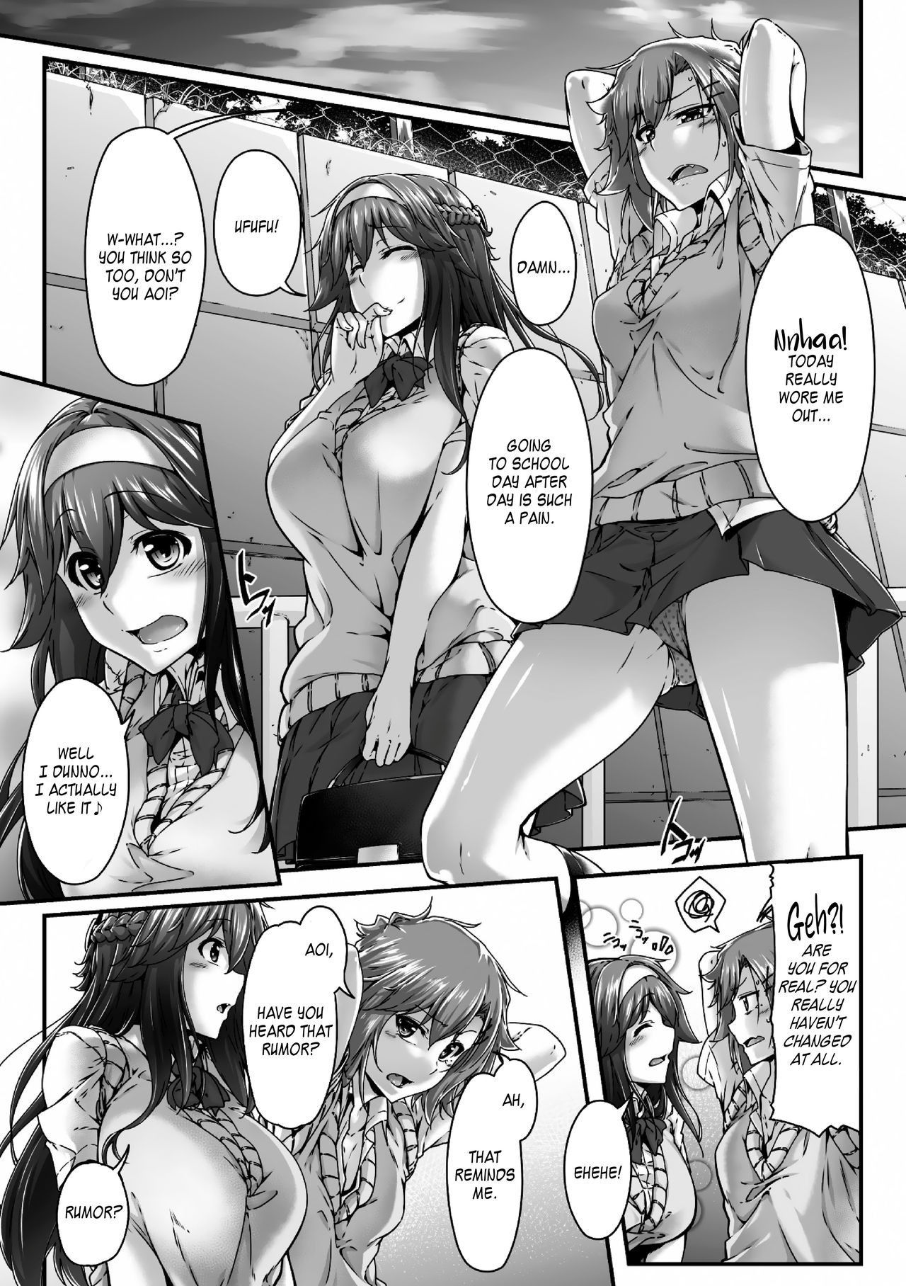 [Sirosaki Aroe] Appli de Haechatta!? ~Daisuki na Shinyuu o Haramasetai~ | I Grew This from an App?! ~I Wanna Knock Up My Dear Friend~ (2D Comic Magazine Futanari Musume ni Nakadashi Haramase! Vol. 2) [English] =White Symphony= [Digital]