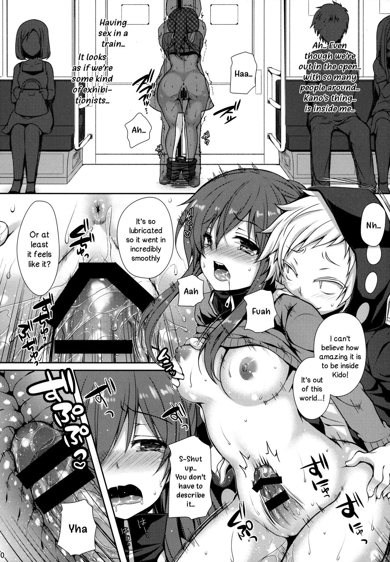 (C86) [Sugar*Berry*Syrup (Kuroe)] Nee Kido, Chikan Gokko Shiyou ka? (Kagerou Project) [English] [DKKMD Translations]