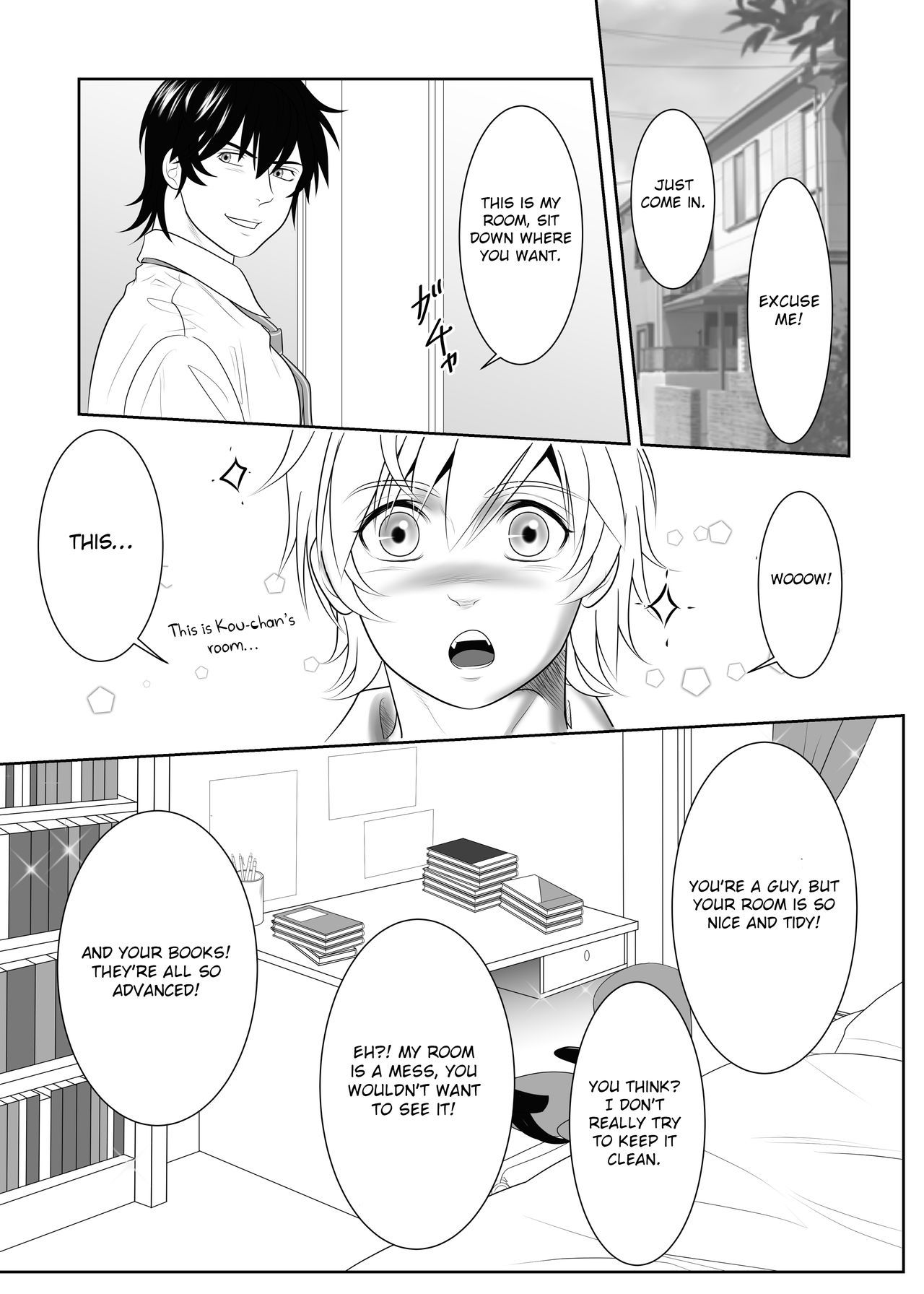 [KES (Keisuke)] Splash Contact! Be Positive!! DK Hen [English] [Otokonoko Scans] [Digital]