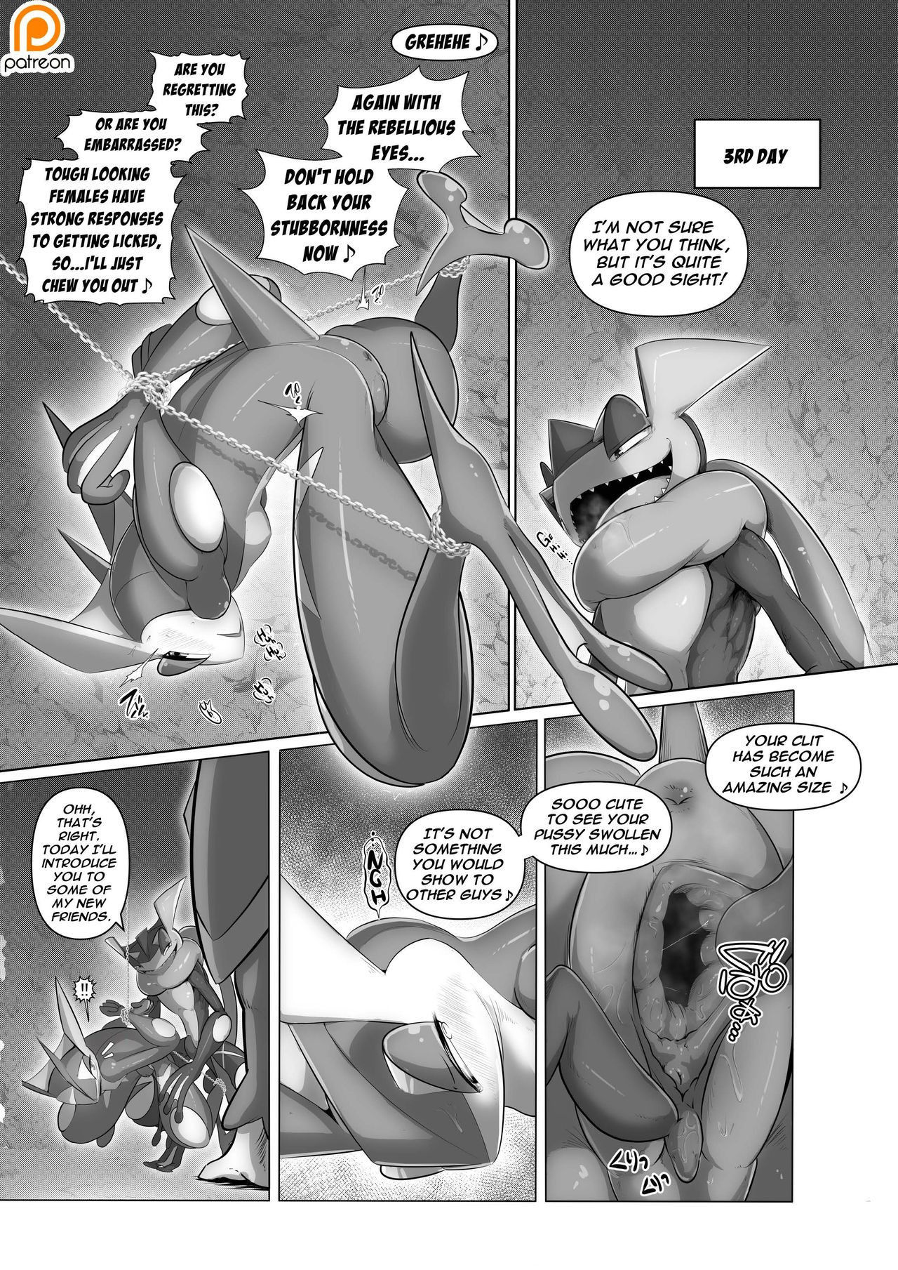 [KAWAZOKO (Kikunyi)] TAIMANIN GRENINJA (Pokemon) [English] [Decensored] [Digital]