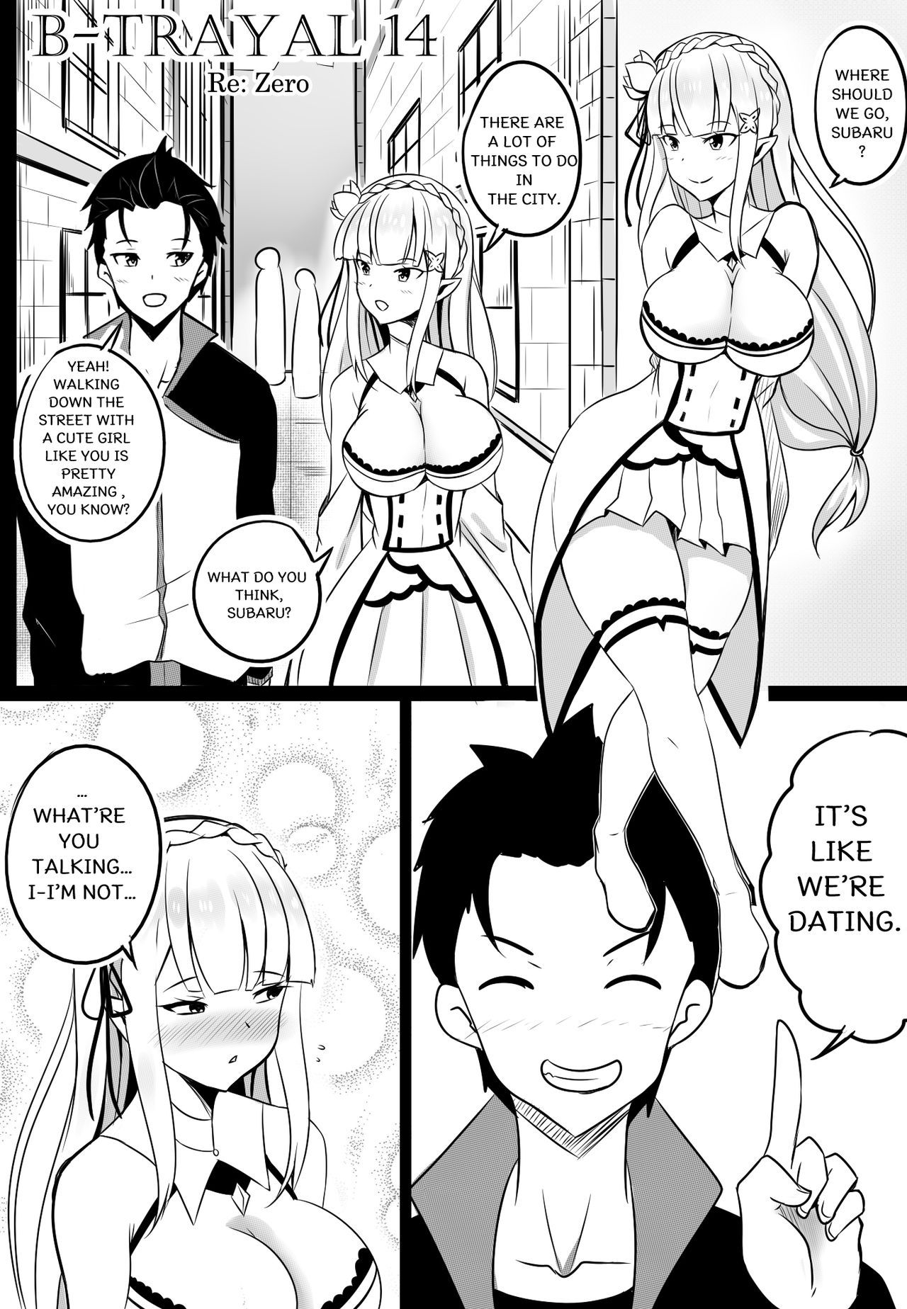 [Merkonig] B-Trayal 14 (Re:Zero kara Hajimeru Isekai Seikatsu) [English]