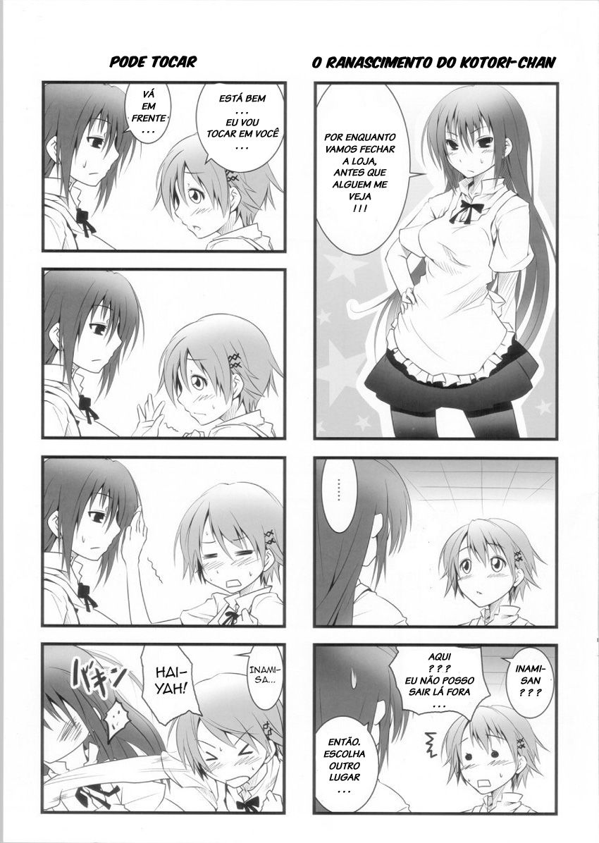 (COMIC1☆4) [Nilitsu Haihan (Nilitsu)] Kotori-Chan no Dakara Daijoubu Damon! (WORKING!) [Portuguese-BR] [LIANEF]