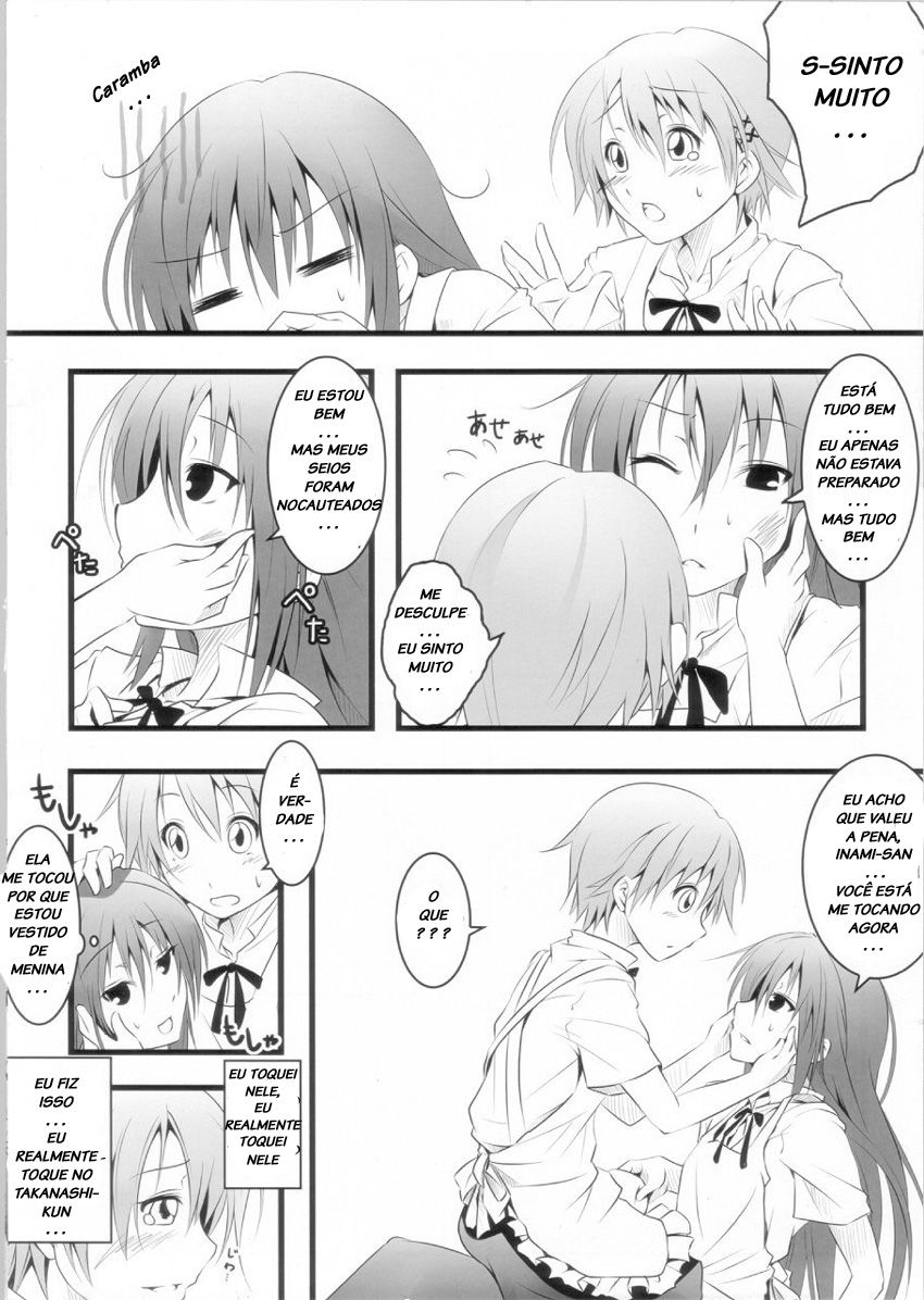 (COMIC1☆4) [Nilitsu Haihan (Nilitsu)] Kotori-Chan no Dakara Daijoubu Damon! (WORKING!) [Portuguese-BR] [LIANEF]