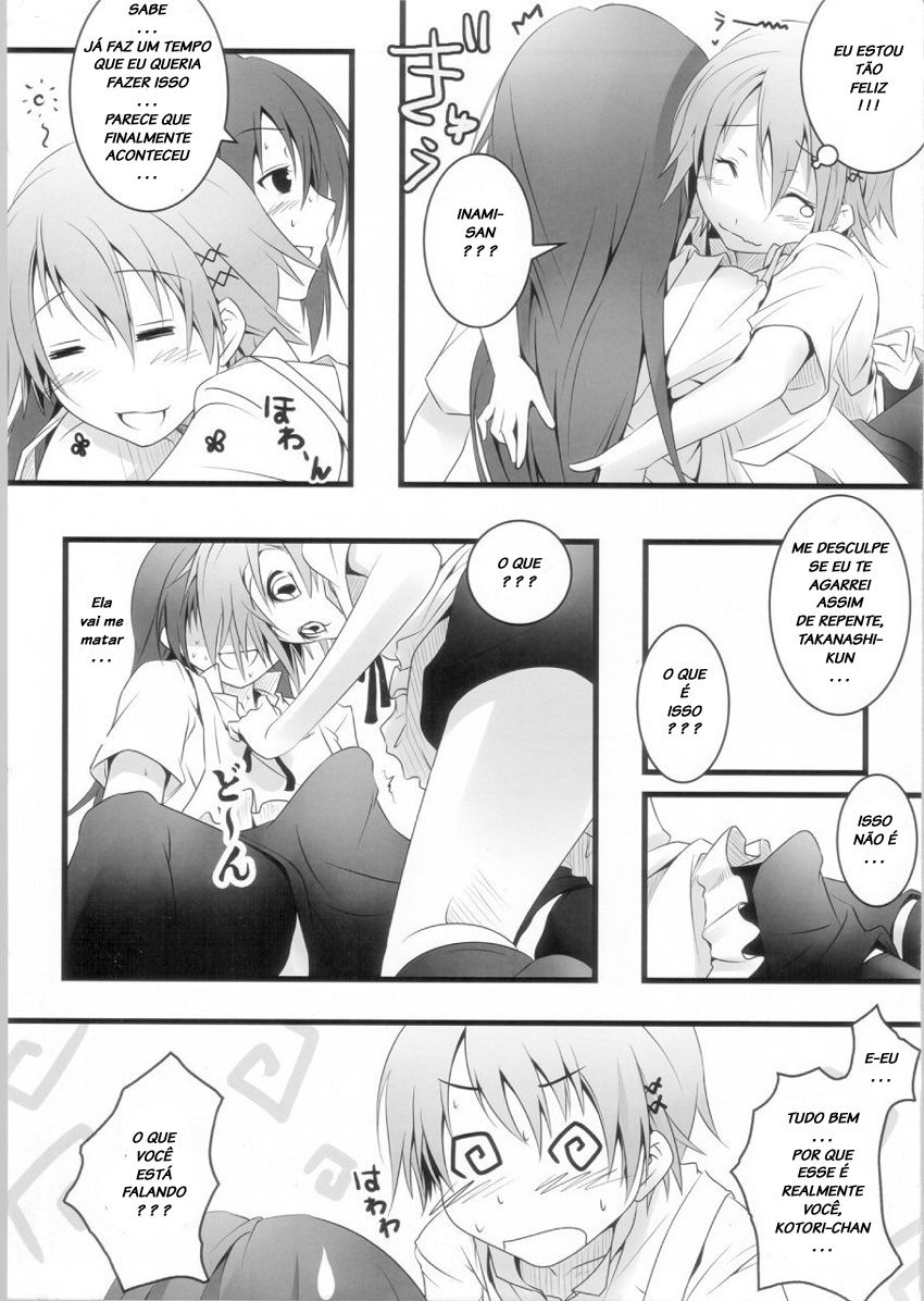 (COMIC1☆4) [Nilitsu Haihan (Nilitsu)] Kotori-Chan no Dakara Daijoubu Damon! (WORKING!) [Portuguese-BR] [LIANEF]