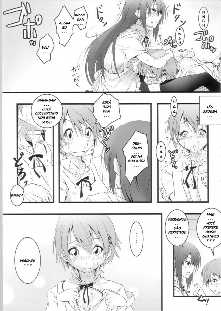 (COMIC1☆4) [Nilitsu Haihan (Nilitsu)] Kotori-Chan no Dakara Daijoubu Damon! (WORKING!) [Portuguese-BR] [LIANEF]