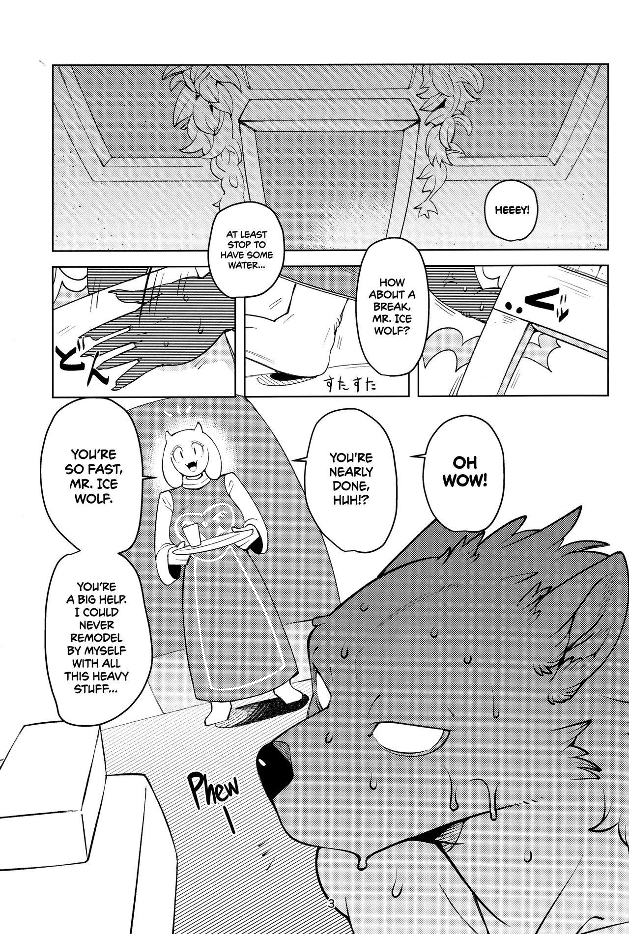 (Kemoket 8) [Kemono Ekaki no Kousoku 2 (Sindoll)] MomMomToriSoap (Undertale) [English] =TLL + mrwayne=