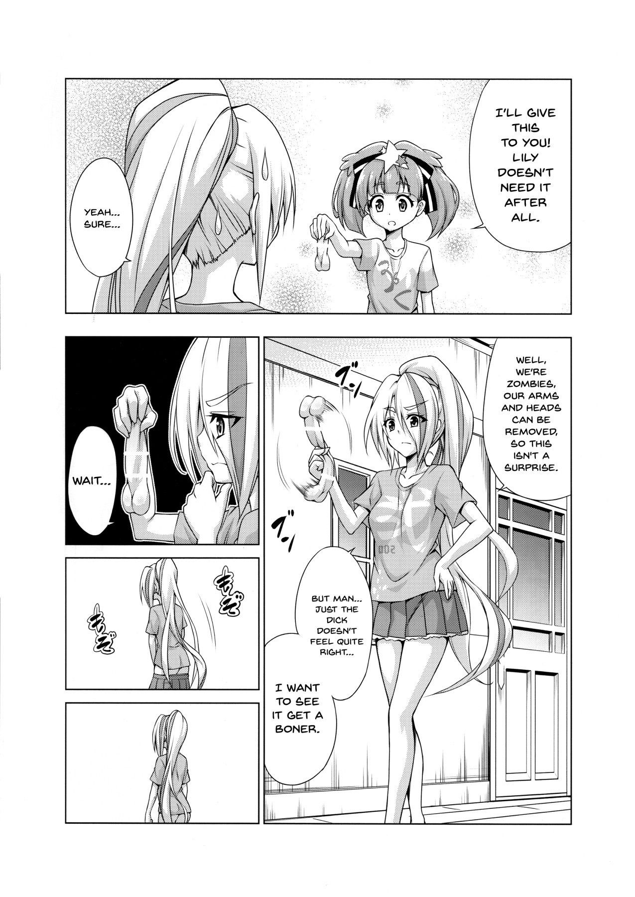 (COMIC1☆15) [TORA MACHINE (Kasukabe Taro)] Rental Chinchin SAGA | Rental Cock SAGA (Zombie Land Saga) [English] {Doujins.com}