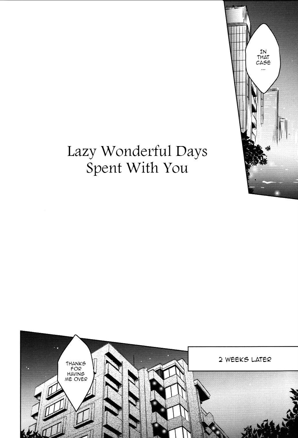 [Byakuya (En)] Lazy, Wondeful Days Spent with You (Ace Attorney) [English]