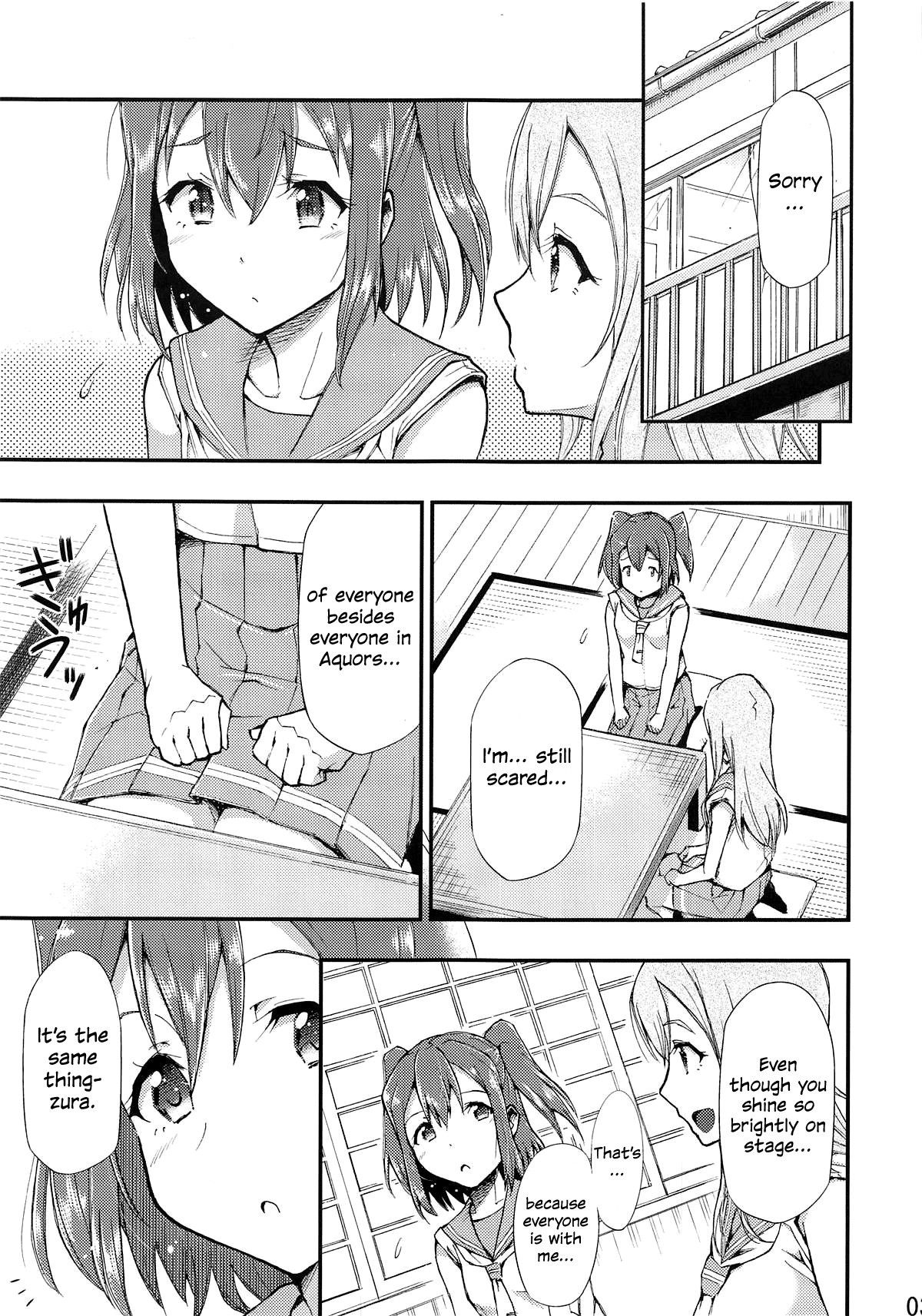 (BokuLove! Sunshine in Numazu 6) [Hetalearts (BLACKHEART)] Omoitagai | Thinking of Each Other (Love Live! Sunshine!!) [English] {/u/ scanlations}