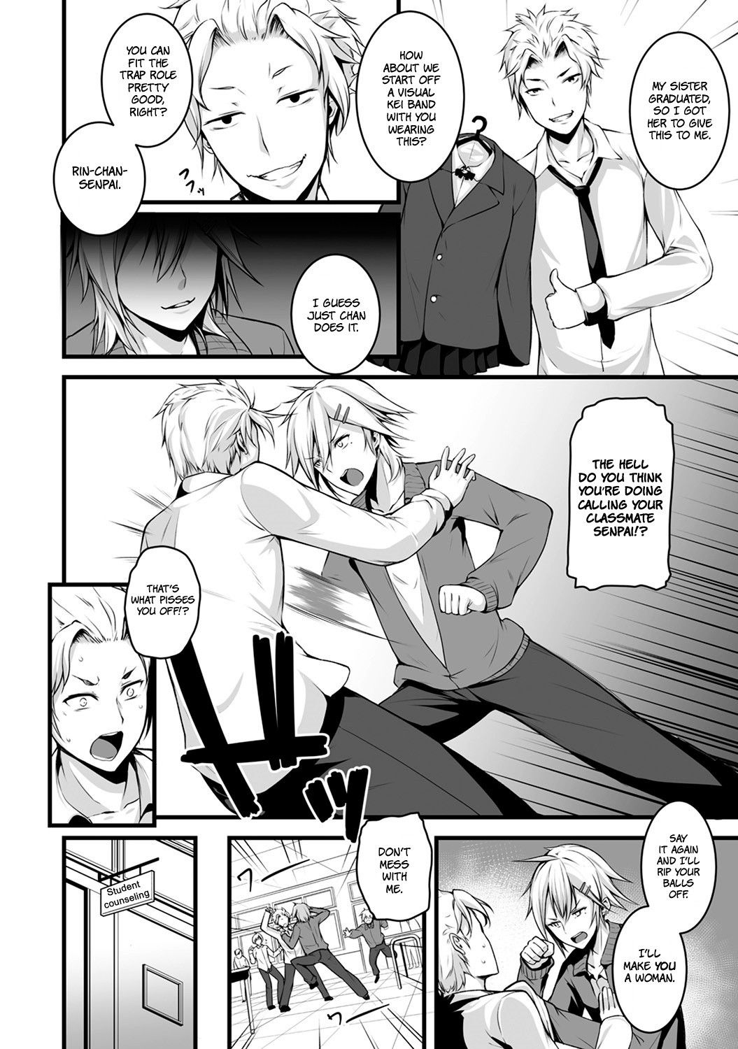 [Yukisaki MIALE] Ore wa Kyou kara Cinderella Aite wa Otoko. Ore wa Onna! - From now on, I’m Cinderella. My Partner is a Man and I’m a Woman!  Ch. 1-8 [English] [desudesu]