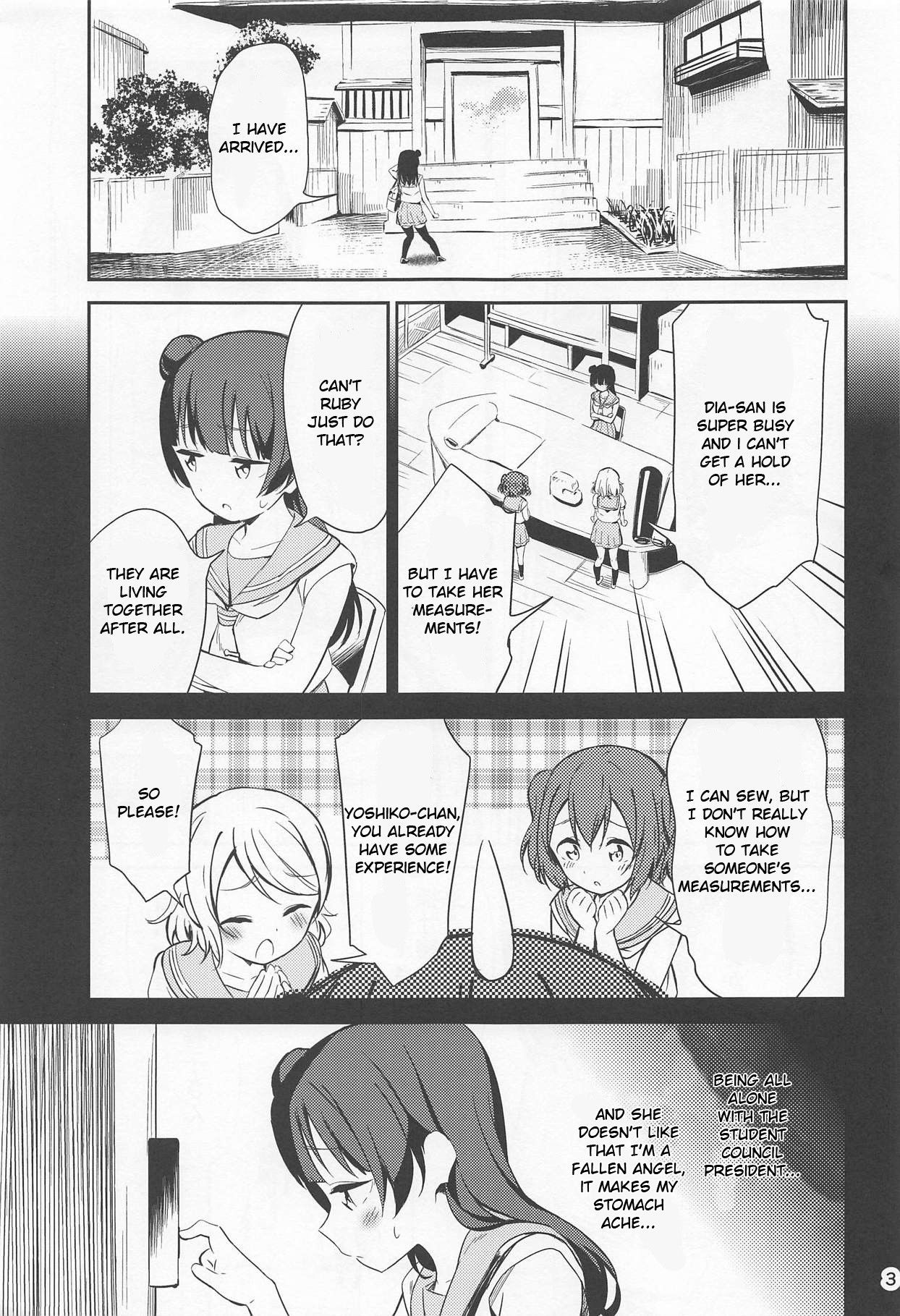 (C94) [Macaron (End)] sweet. (Love Live! Sunshine!!) [English]