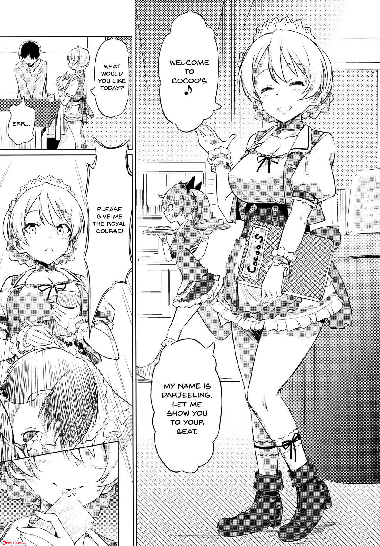 (Panzer Vor! 15) [AERODOG (inu)] Darjeeling no Royal Course (Girls und Panzer) [English] {Doujins.com}