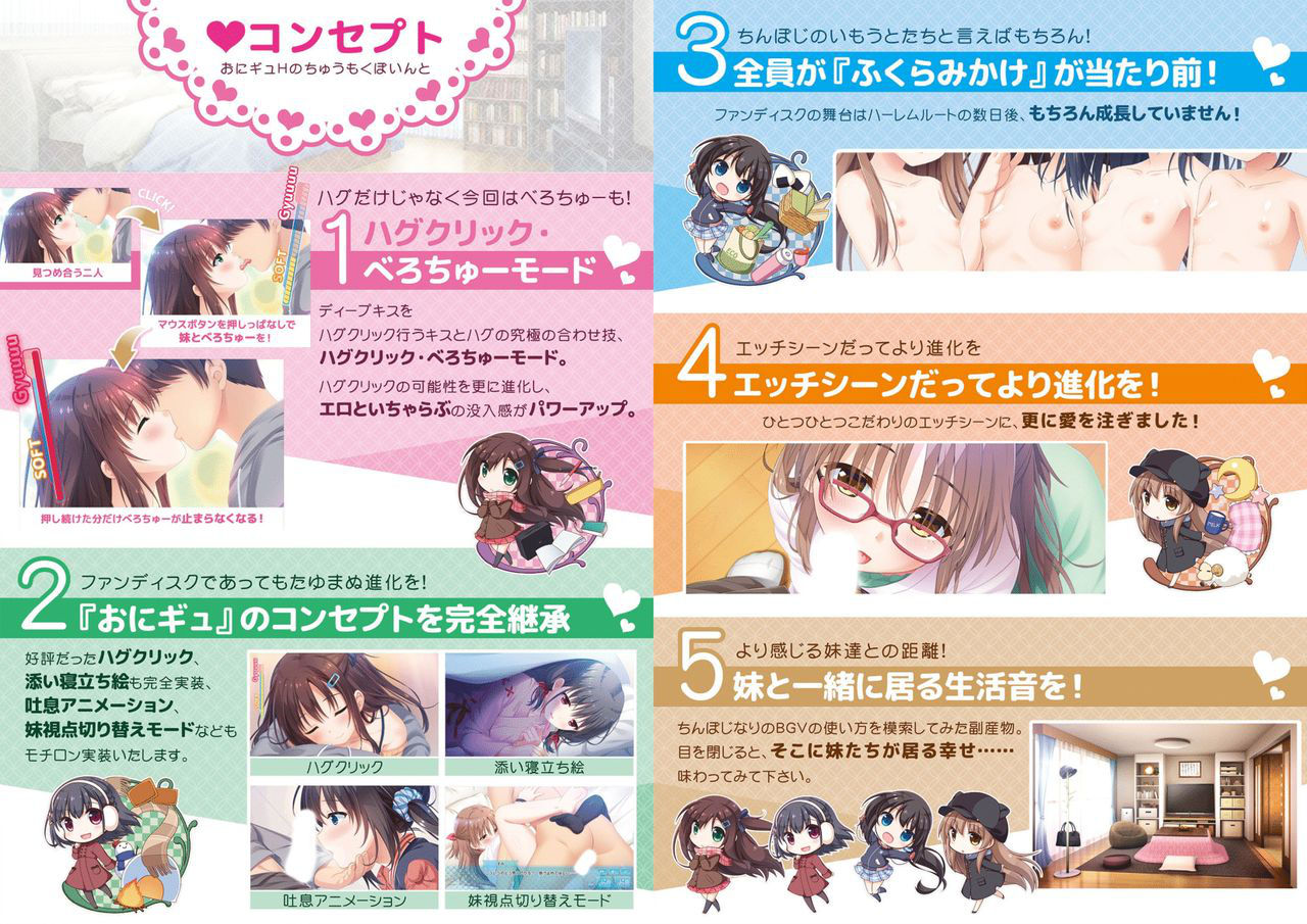 Onii-chan, Asa Made Zutto Gyu te Shite! Yoru Made Motto Ecchi Shite! Visual Guide Book