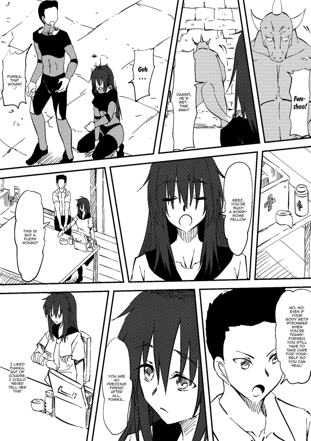 [Mikezoutei] Kaibutsu ni Natta Kanojo | A Monster Girl Became My Girlfriend [English] {Doujins.com}