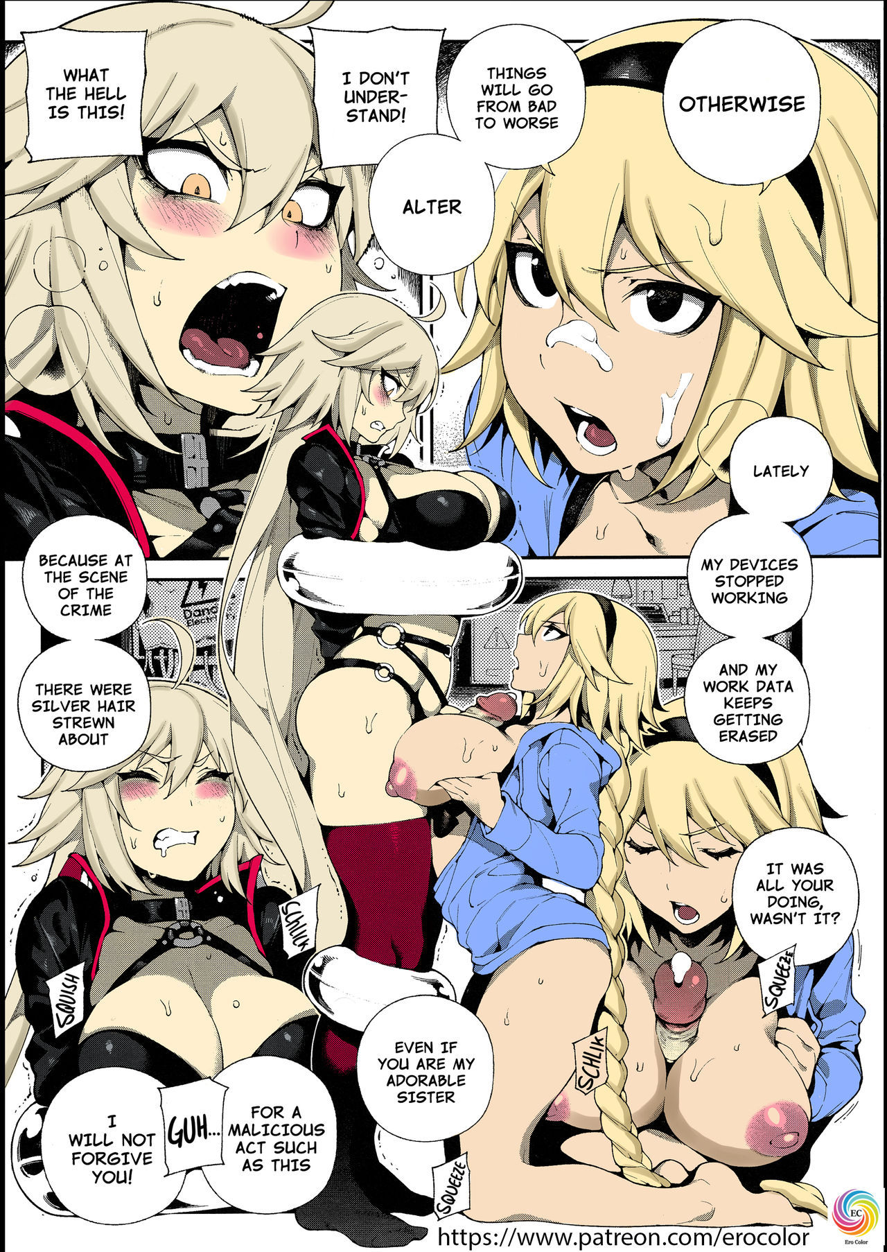 [Bear Hand (Fishine Ireading)]CHALDEA MANIA Kuro & Shiro CHALDEA MANIA Black & White(Fate Grand Order)[English][Nishimaru][Colorized][Erocolor]