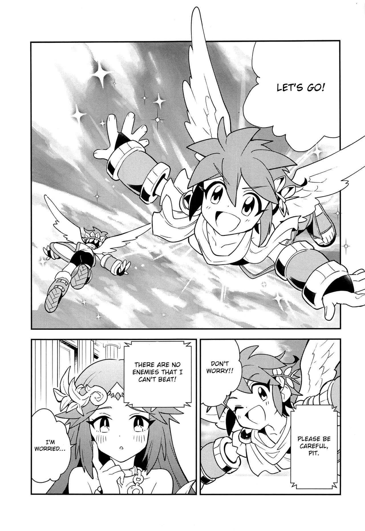 (ShotaFes 3) [Pometeor (Enotou)] Shinyakuseisho (Kid Icarus: Uprising) [English] [Otokonoko Scans]