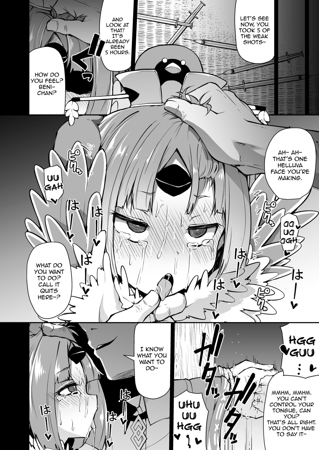 [Kitsuneya (Leafy)] Beni-enma-chan no Shakkin Jigoku | Beni-enma-chan's Debt Hell (Fate/Grand Order) [English] [denialinred] [Digital]