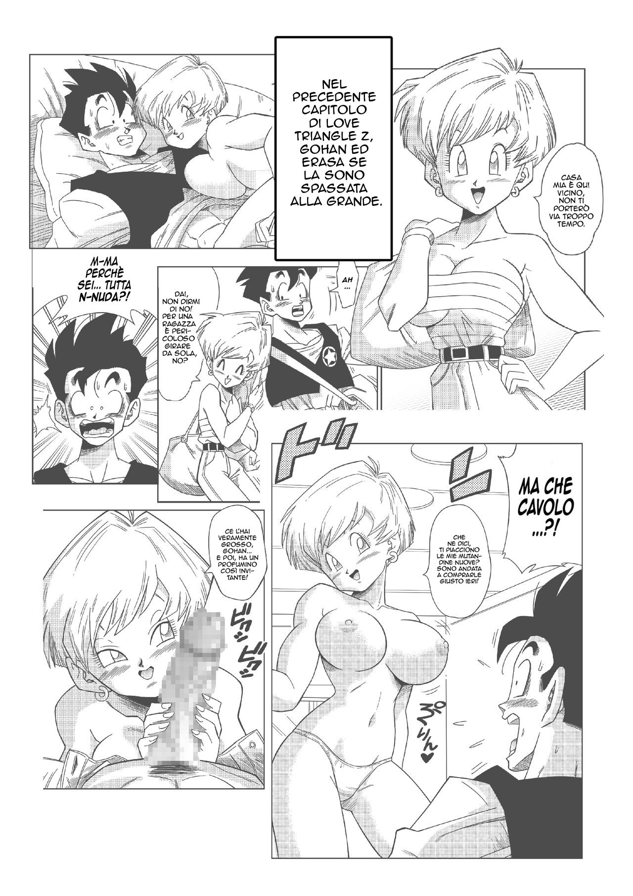 [Yamamoto] LOVE TRIANGLE Z PART 2 - Takusan Ecchi Shichaou! | LOVE TRIANGLE Z PART 2 - Let's Have Lots of Sex! (Dragon Ball Z) [Italian] [IcyPolarGuy]