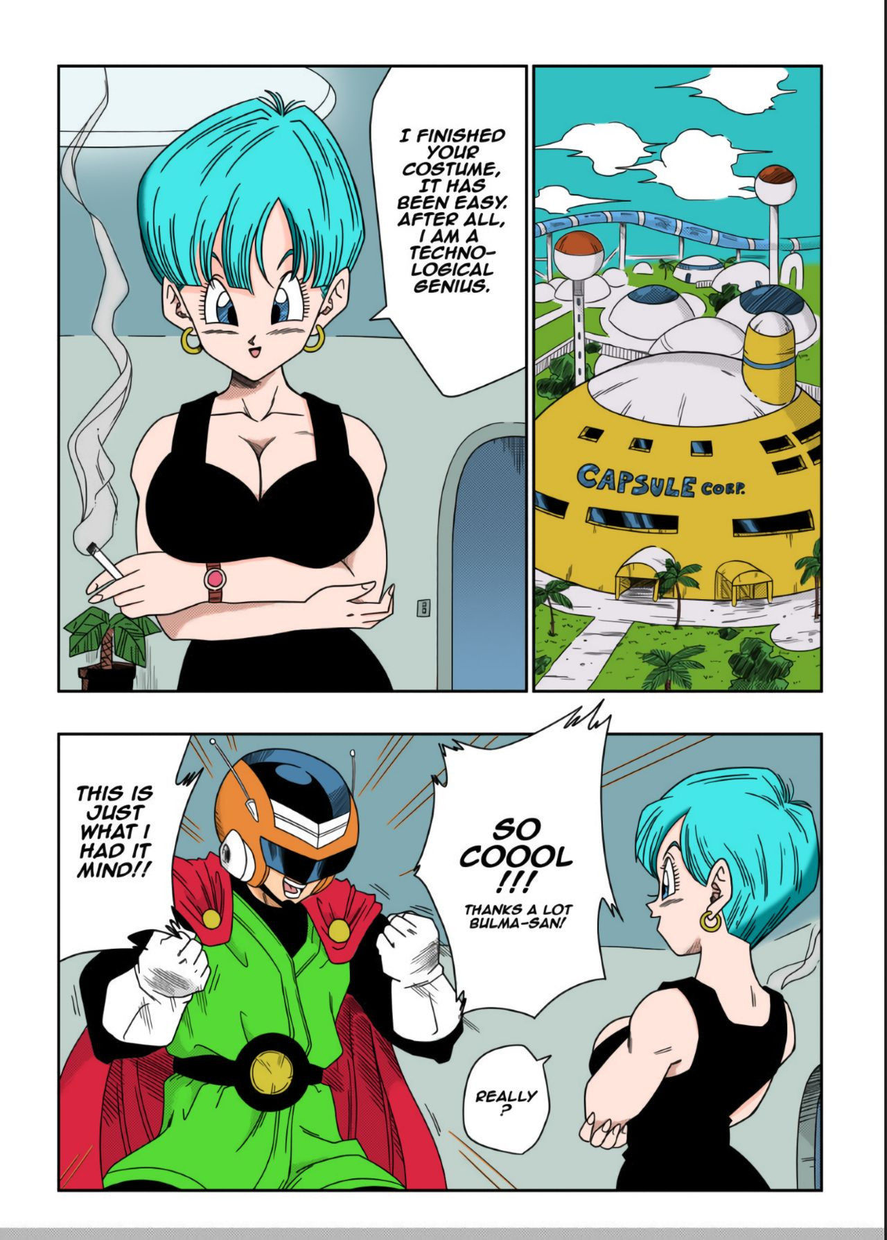 [Yamamoto] LOVE TRIANGLE Z PART 3 (Dragon Ball Z) [English] [decensored][Colorized]