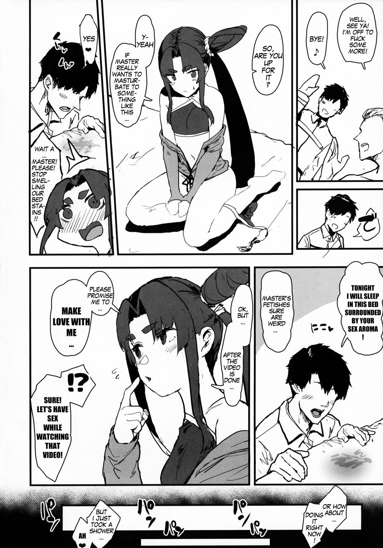 (C95) [Nhoooooooooooooo (Oosawara Sadao)] Arujidono ni Ichizu na Ushiwakamaru o Hentai AV ni Shutsuen Saseru Netorase Bon | That Book Where Master Forces His Beloved Ushiwakamaru to Star in a Netorase Adult Video (Fate/Grand Order) [English] [MegaFagget]<