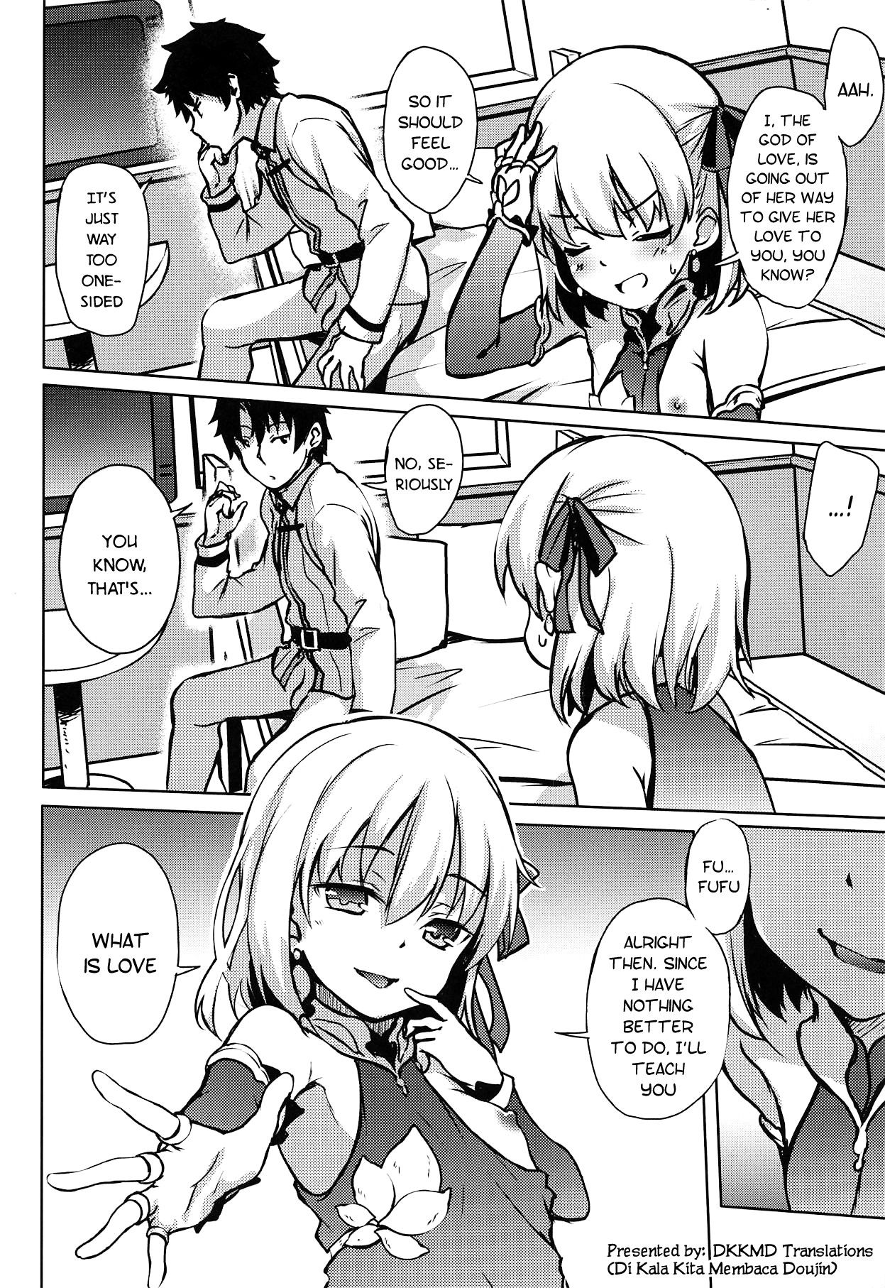 (COMIC1☆15) [Part K (Hitsujibane Shinobu)] Ai no Megami Kama ga Aishite Agemasu yo. (※Gachi Naki) (Fate/Grand Order) [English] [DKKMD Translations]