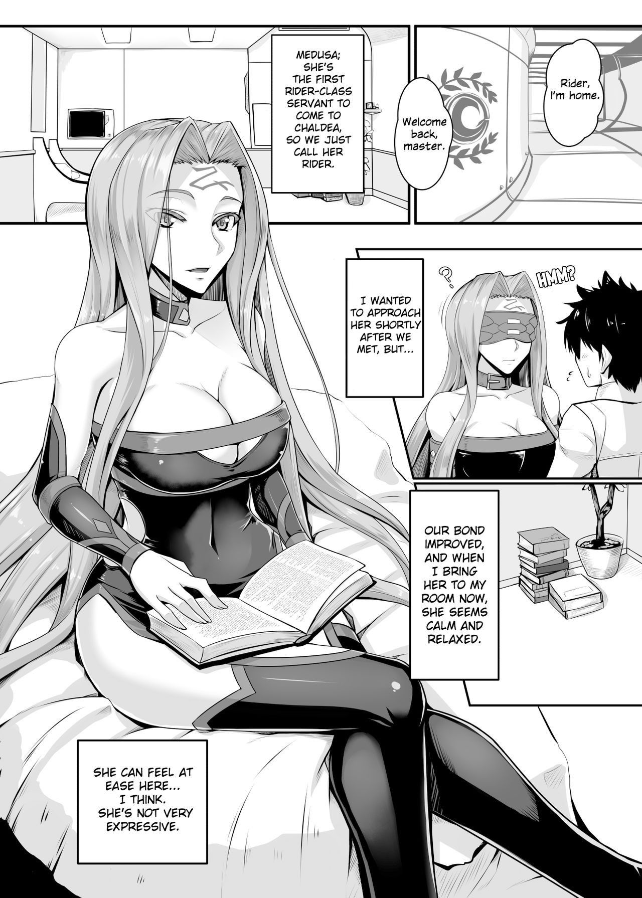 [Kuroshiro Desire (Akitsuki Karasu)] Kizuna MAX Rider-san | MAX Bonding with Rider (Fate/Grand Order) [English] [EHCOVE] [Digital]