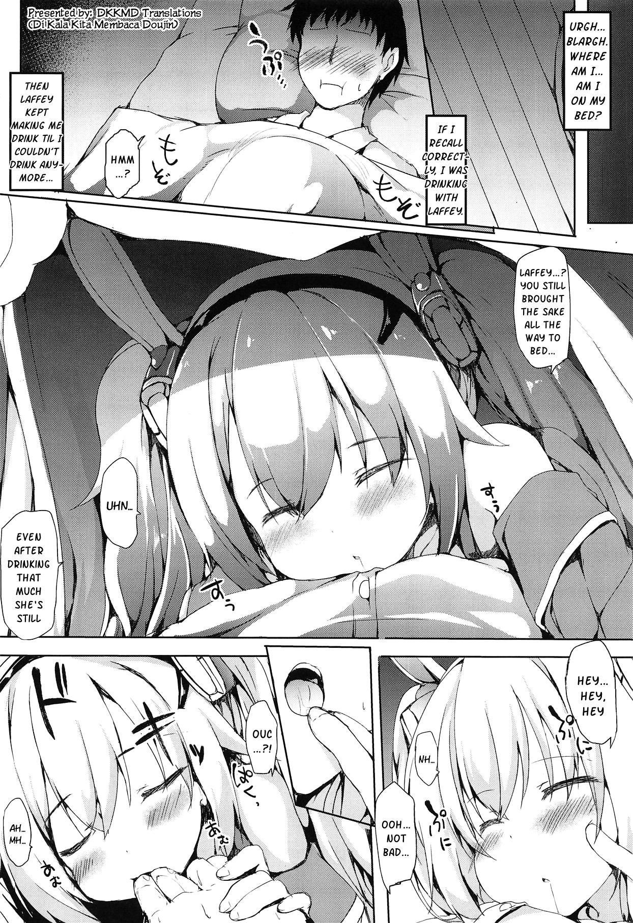 (C95) [Nechorapoddo (Nanpuu)] Yoidere Laffey (Azur Lane) [English] [DKKMD Translations]