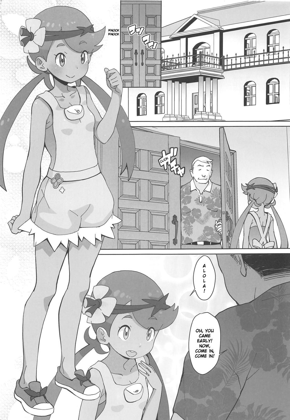 (C96) [COUNTER-CENSORSHIP (Ookami Uo)] Nangoku Enkou 3 (Pokémon Sun and Moon) [English] [Shippoyasha]