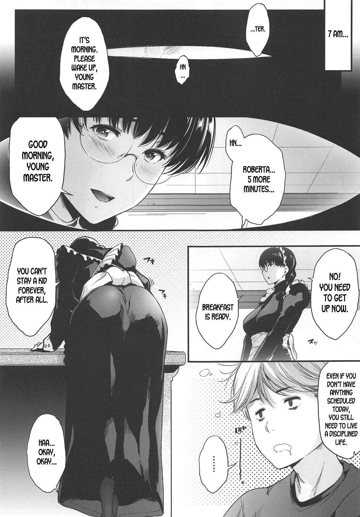 (C96) [O.S (Barlun)] Waka-sama to Maid (Black Lagoon) [English] [desudesu]