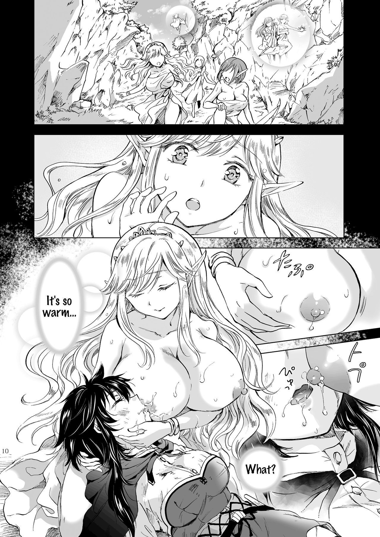 [peachpulsar (Mira)] Seinaru Chichi no Elf Hime [English] {Hennojin} [Digital]