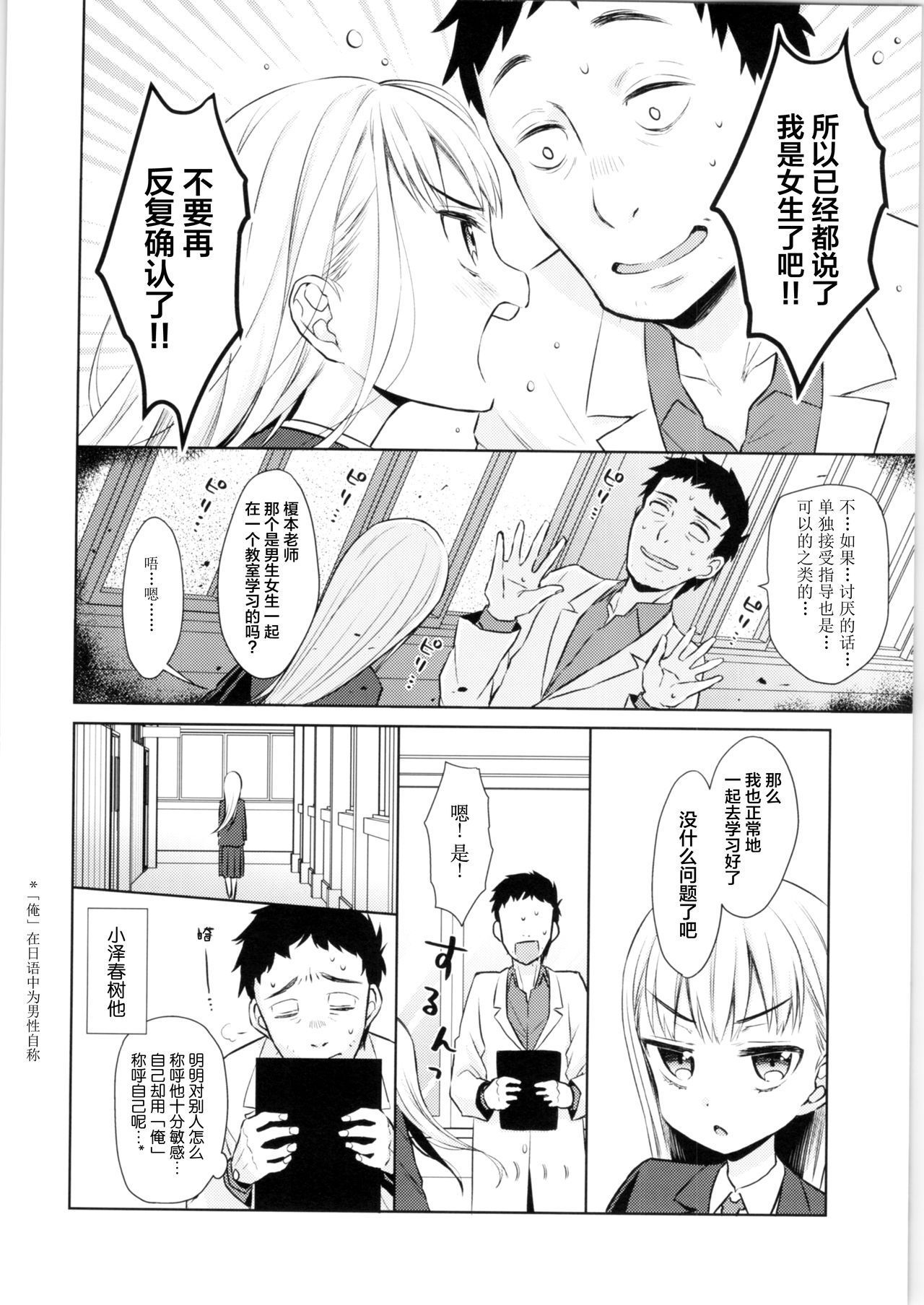 (COMITIA128) [Codeine Girl (Dobato)] TS Shoujo Haruki-kun[Chinese] [Lolipoi汉化组]