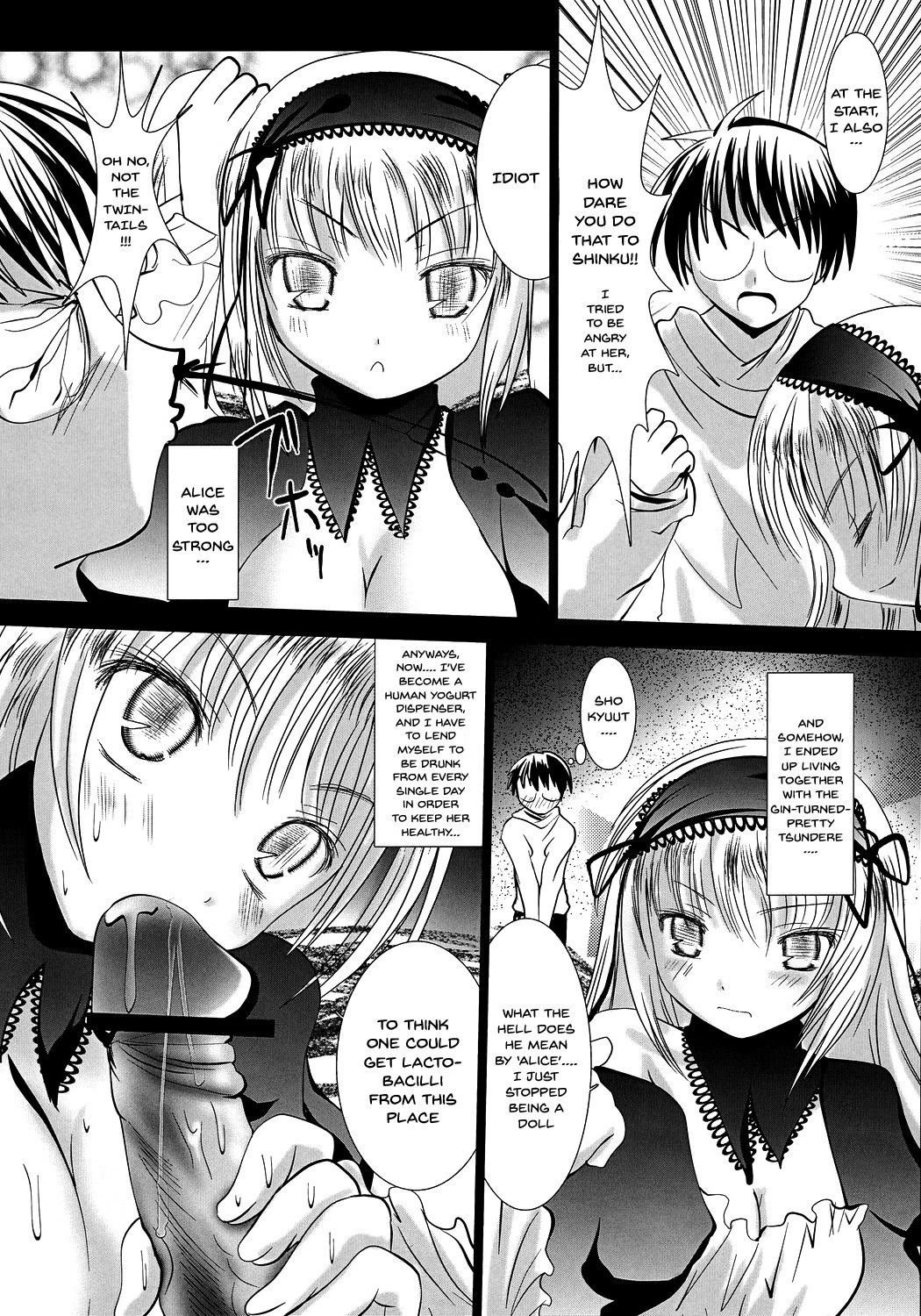 (SUPER16) [Kaitsushin (Namamo Nanase)] Gin-sama Haramase | Get Me Pregnant Gin-sama (Rozen Maiden) [English] {Doujins.com}