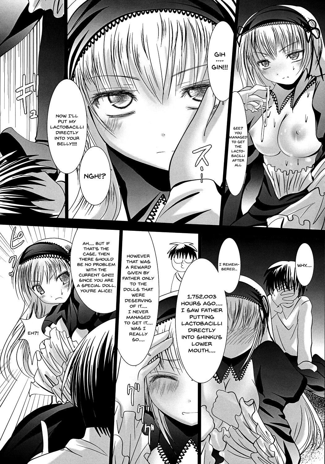 (SUPER16) [Kaitsushin (Namamo Nanase)] Gin-sama Haramase | Get Me Pregnant Gin-sama (Rozen Maiden) [English] {Doujins.com}