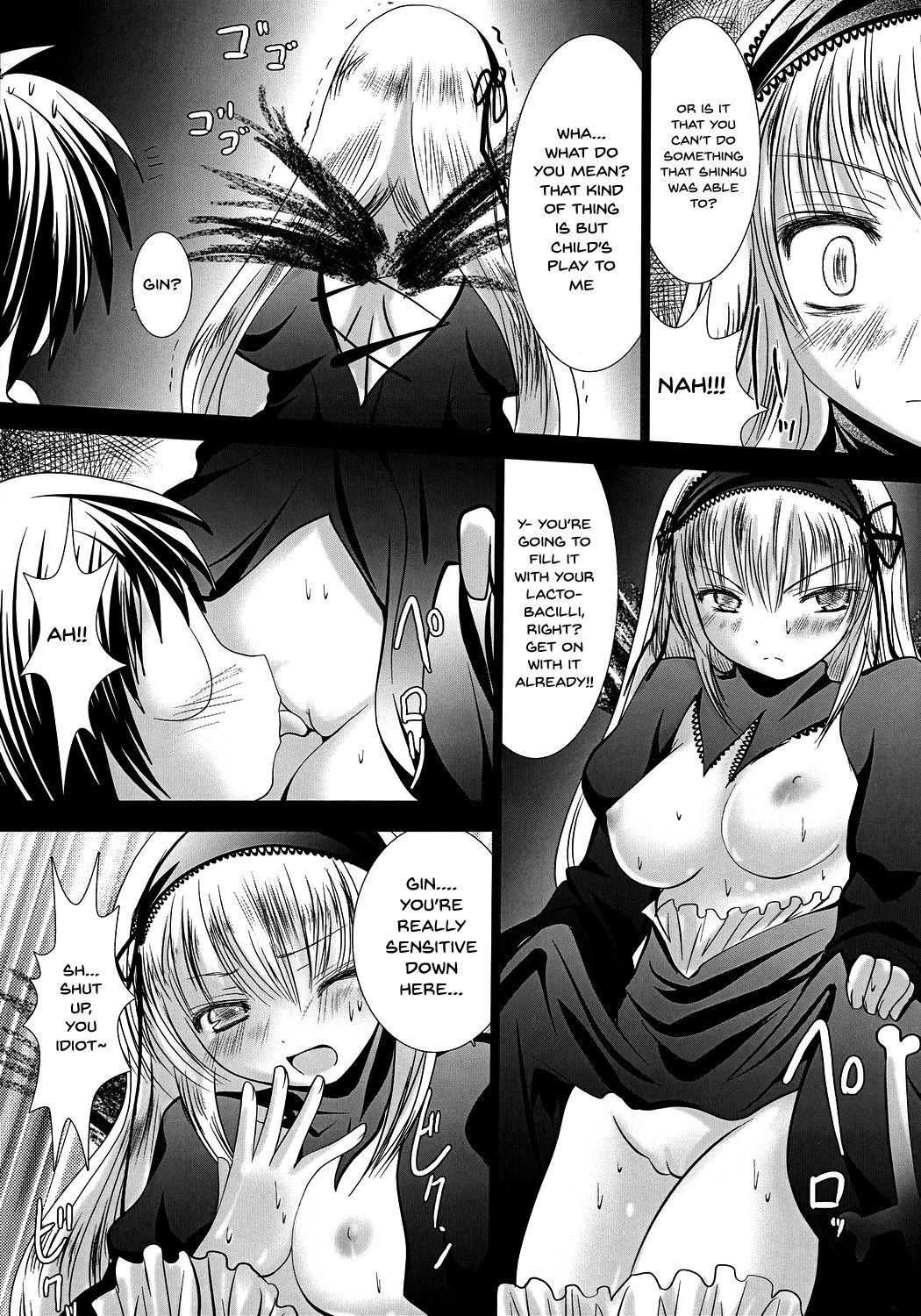 (SUPER16) [Kaitsushin (Namamo Nanase)] Gin-sama Haramase | Get Me Pregnant Gin-sama (Rozen Maiden) [English] {Doujins.com}