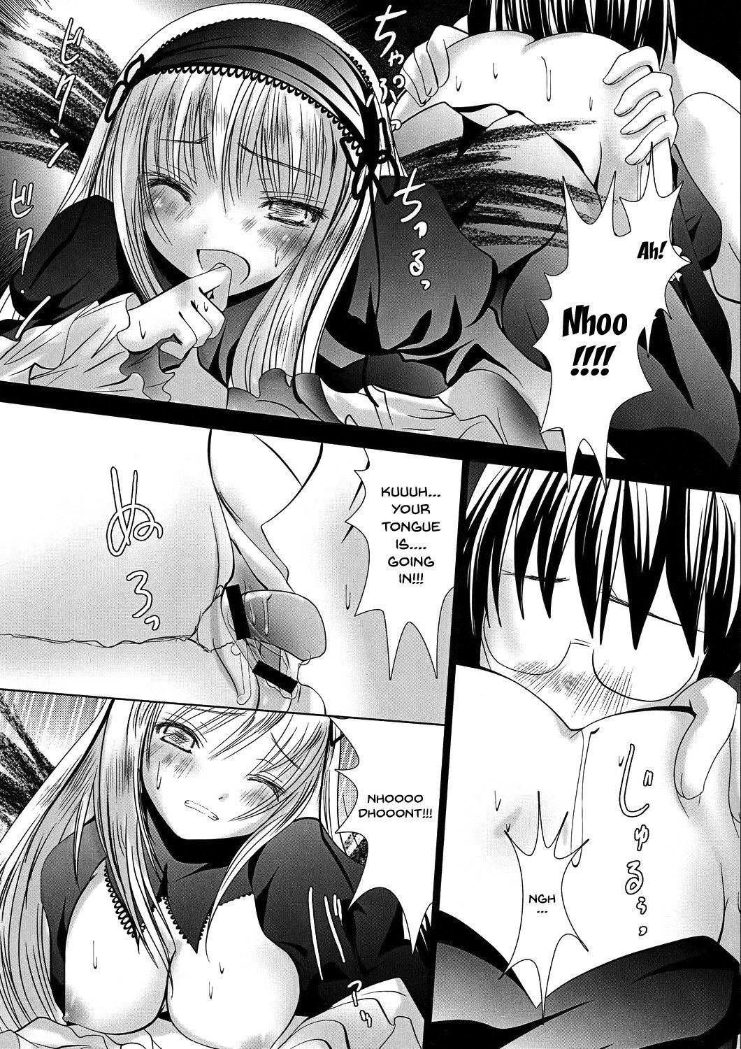 (SUPER16) [Kaitsushin (Namamo Nanase)] Gin-sama Haramase | Get Me Pregnant Gin-sama (Rozen Maiden) [English] {Doujins.com}