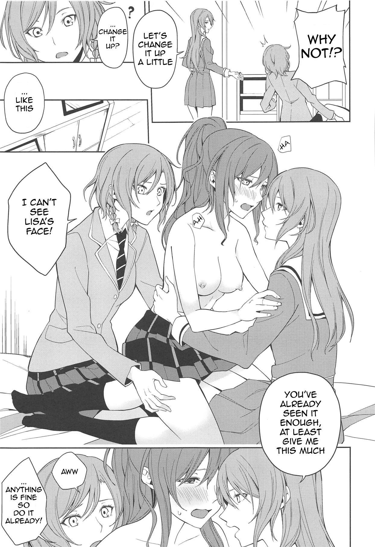 (C95) [Tatakai no Kiseki (Senyuu)] Sayo Lisa Hina Ecchi Bon | Sayo Lisa Hina Ecchi Book (BanG Dream!) [English] [Erokawa_Senpai]