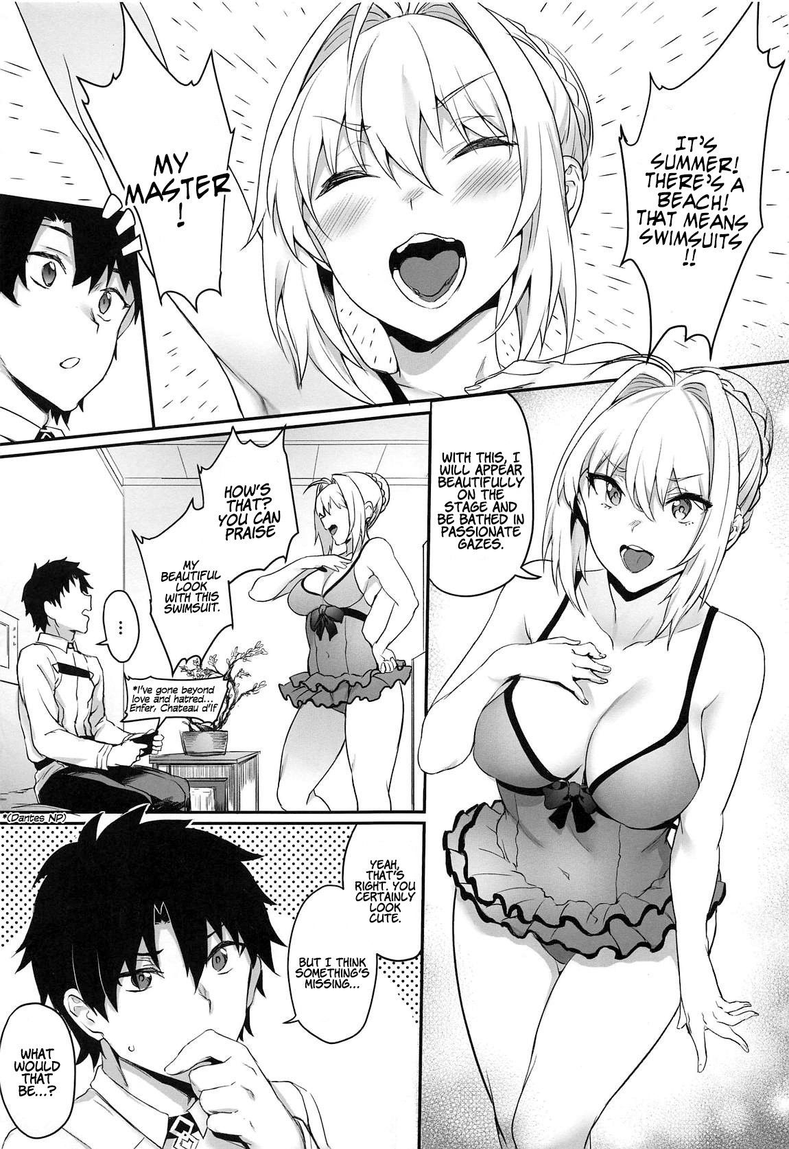 (C96) [brio (Puyocha)] Koutei no Atarashii Mizugi | The Emperor’s new Swimsuit (Fate/Grand Order) [English] [Coffedrug]