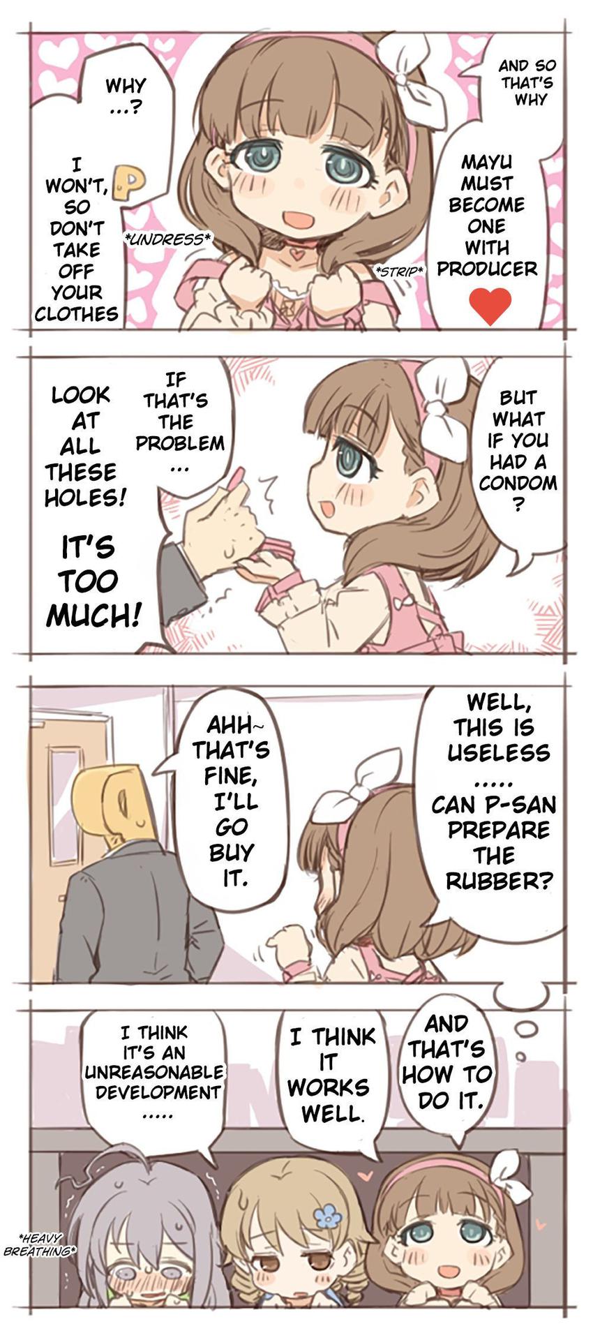 [7010 | hakoniwa] Sakuma Mayu and Rubber Day | Sakuma Mayu to gomu no hidesu (THE iDOLM@STER: CINDERELLA GIRLS) [Pure Heart] [English]