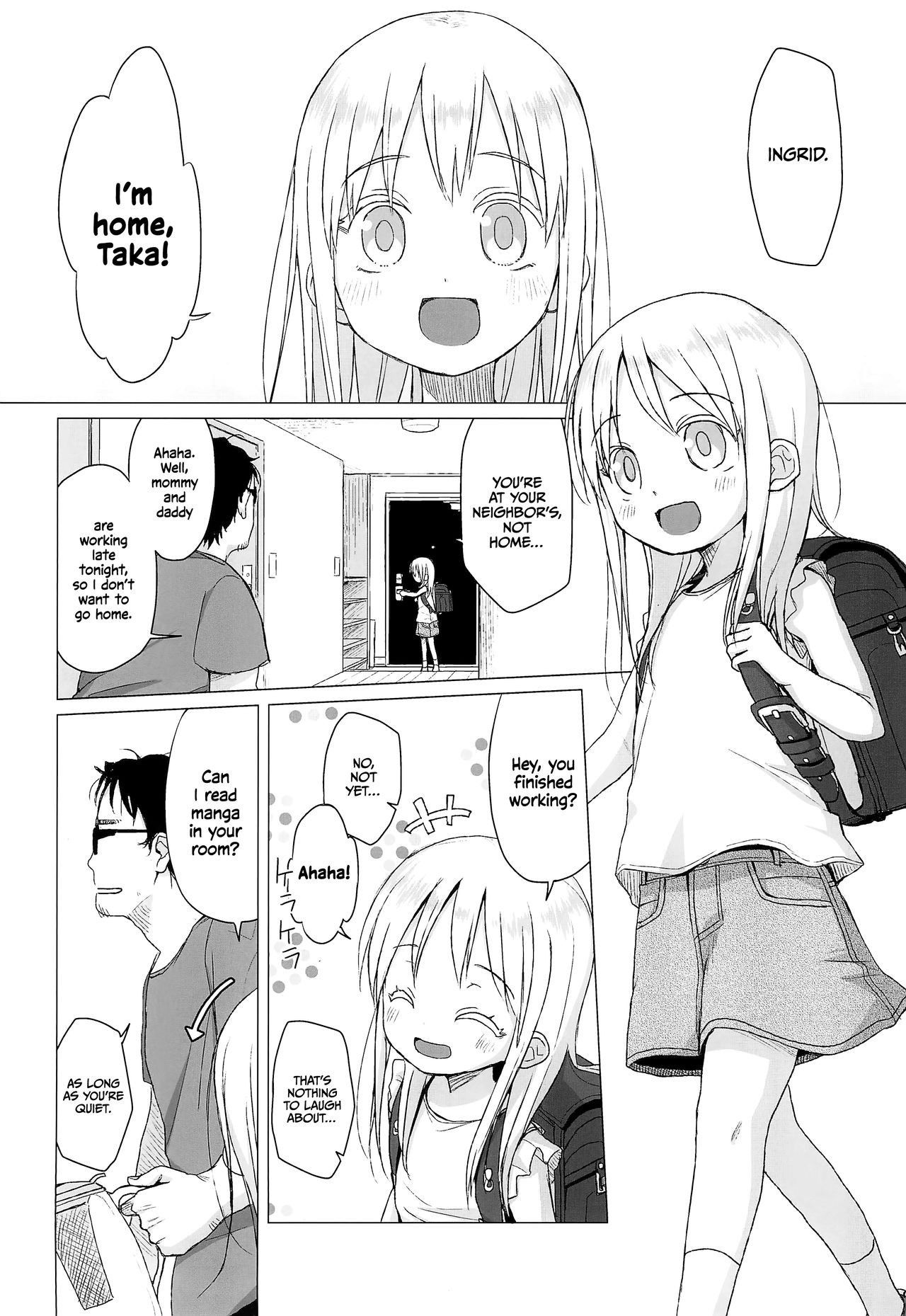 (C96) [Shichiten Battou (Miyasaka Takaji)] Uchi no Tonari no Shougakusei wa Kinpatsu Hekigan Ecchi-zuki | The Blonde-haired, Blue-Eyed Elementary Schooler Next Door Loves Sex [English] =TLL + mrwayne=