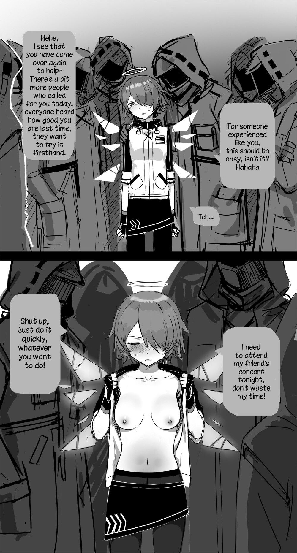 [kataokasan] Impotent Fury 1-3 (Arknights) [English]