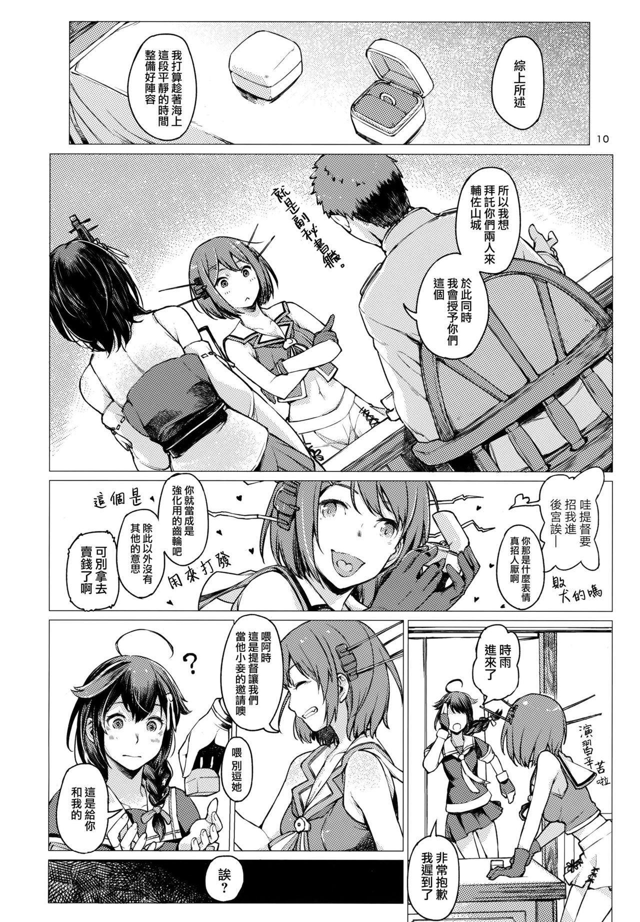 (Houraigekisen! Yo-i! 35Senme) [Hyakuyoubako (Kitamura Hato)] Chiisana Chinjufu no Yamashigure 3 (Kantai Collection -KanColle-) [Chinese] [Angiris Council漢化组]