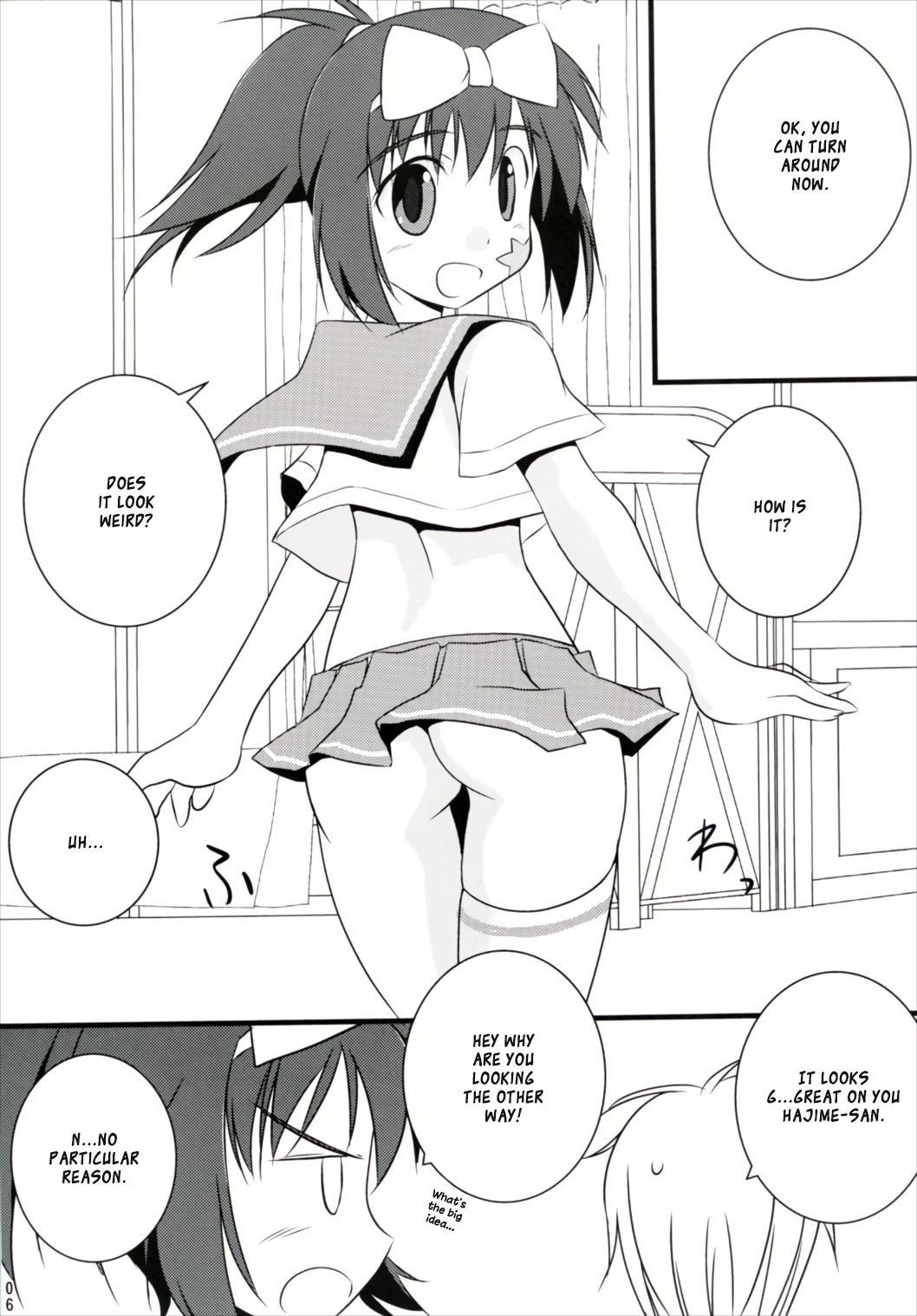 (C91) [Ryanhan Shibari (Uetsuka Ei, Pokiri)] Hajimete no Sailor Fuku | Hajime's First Sailor Suit (Saki) [English] [EHCOVE]