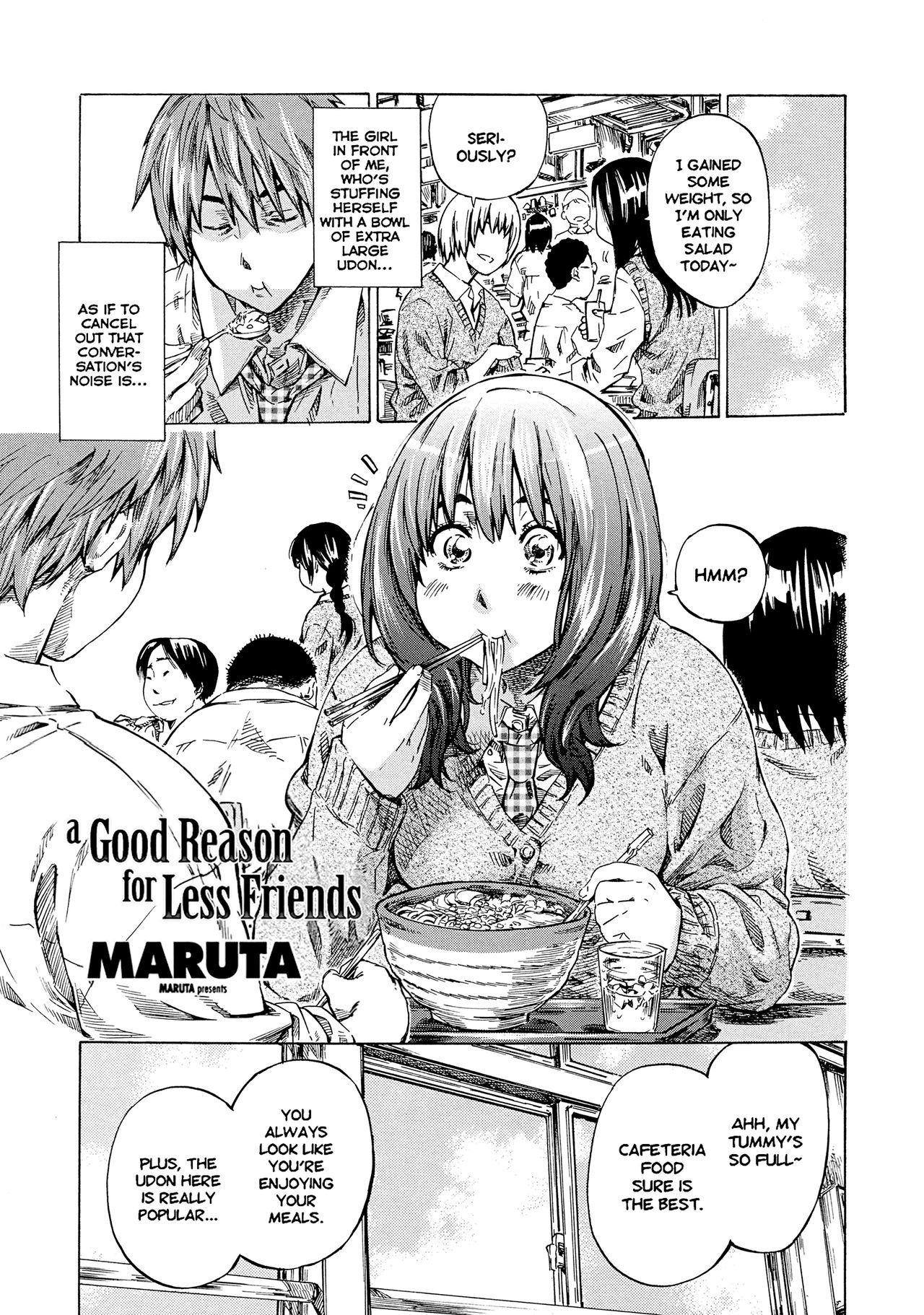 [MARUTA] Tomodachi ga Sukunakutemo Yoi Riyuu | A Good Reason for Less Friends (Kanojo Zokusei -Kimi Zoku-) [English] =TV= [Decensored]