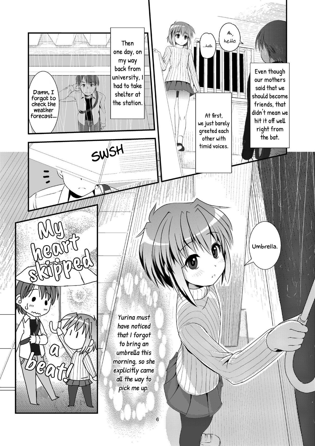 (C84) [The Dungeon In Yarn (Yone Kinji)] Koukan Nikki Yurina to Asobou | Koukan Nikki Playtime with Yurina [English] [Decensored] [Chastity Dreamer Schmö]