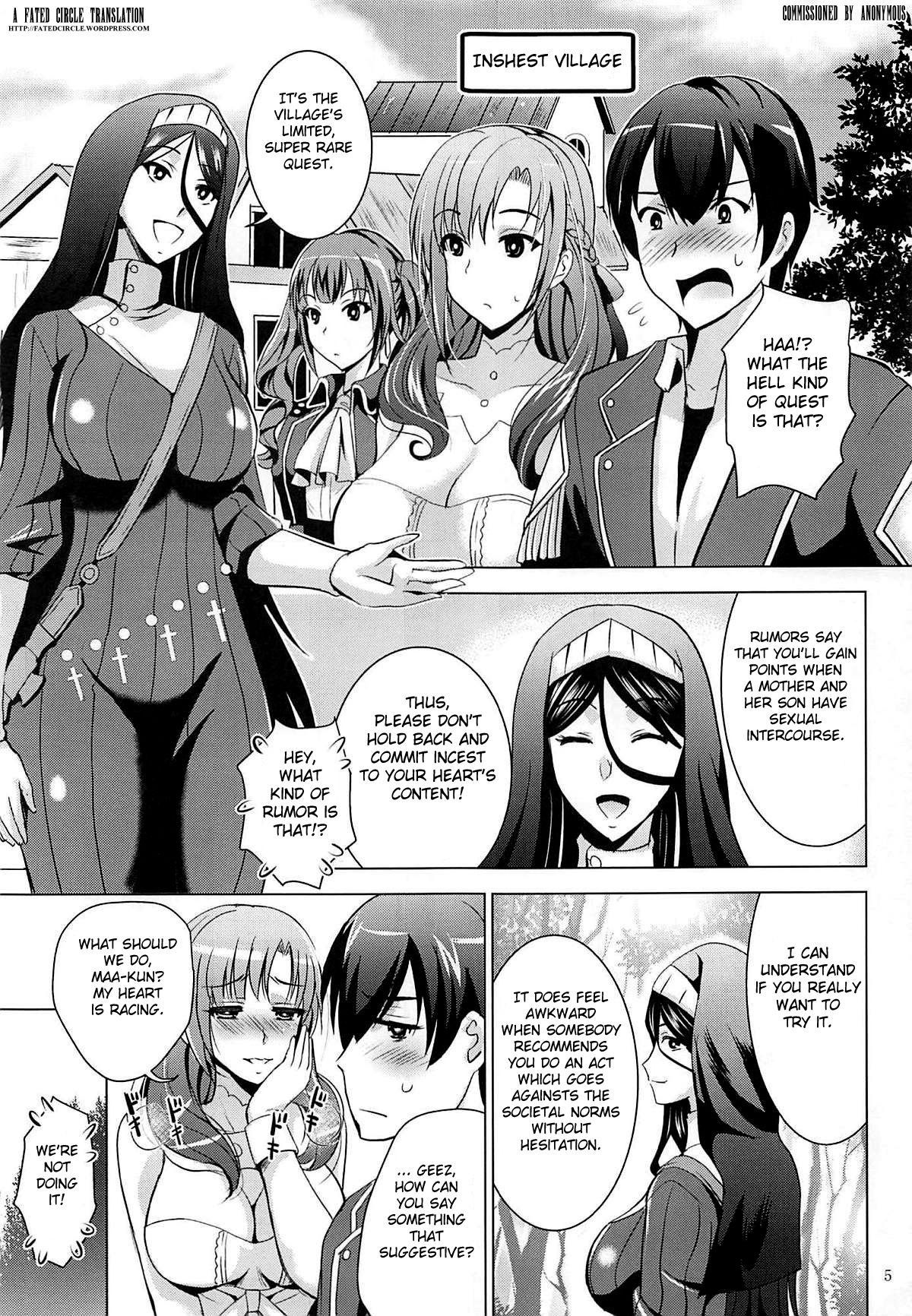 (C96) [Studio BIG-X (Arino Hiroshi)] MOUSOU THEATER 61 (Tsujou Kougeki ga Zentai Kougeki de 2-kai Kougeki no Okaasan wa Suki desu ka?) [English] [Fated Circle]