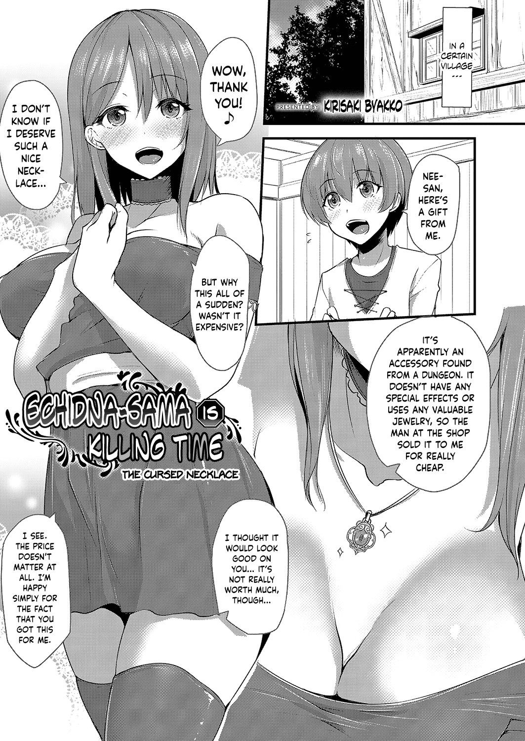 [Kirisaki Byakko] Echidna-sama no Himatsubushi Noroi no Necklace | Echidna-sama Is Killing Time - The Cursed Necklace (COMIC Reboot Vol. 04) [English] {Hennojin} [Digital]